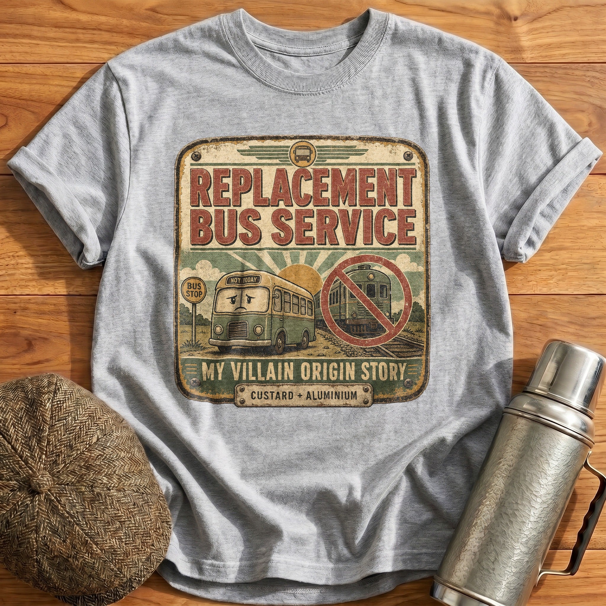 My Villain Origin Story T-Shirt - Sport Grey