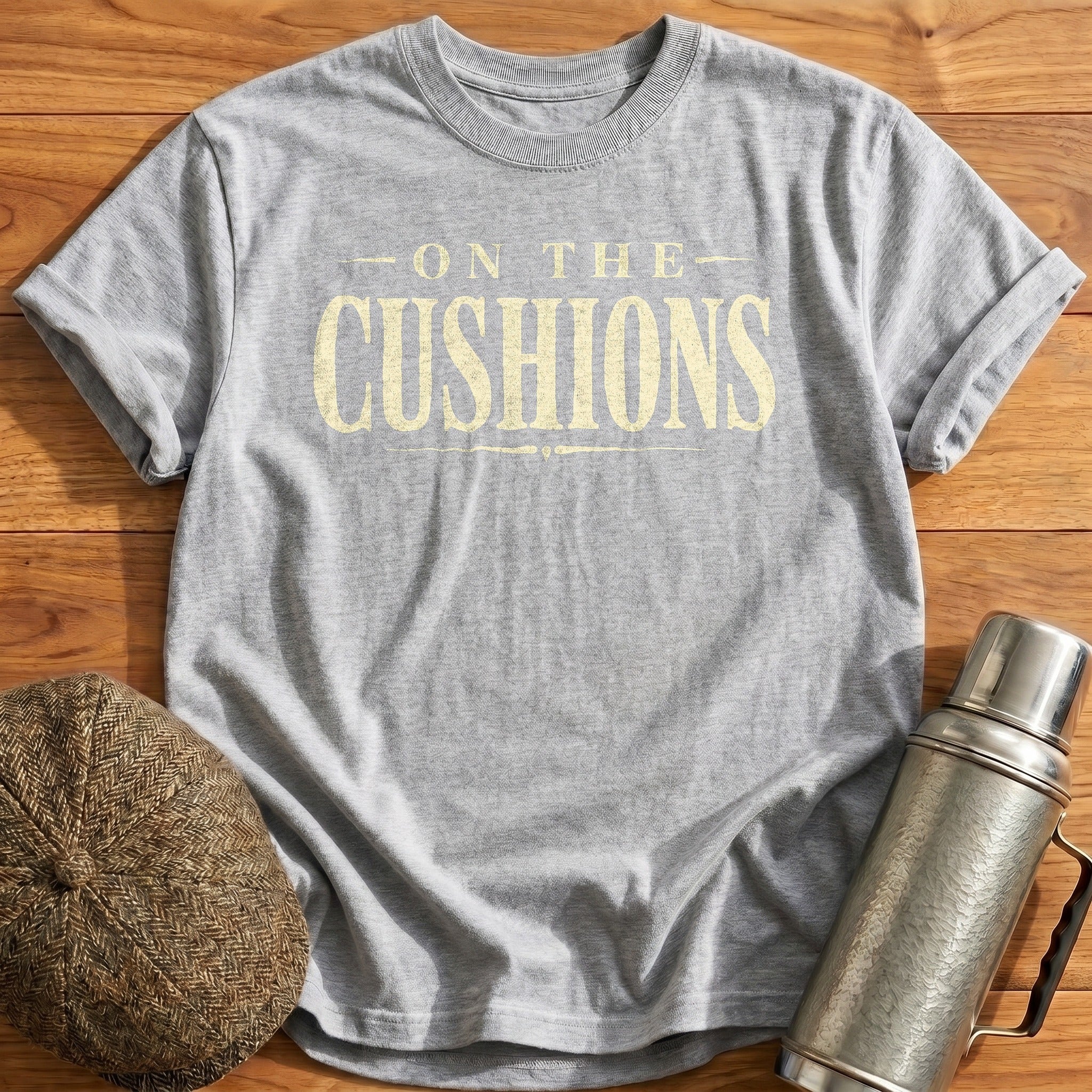 On the Cushions T-Shirt - Sport Grey