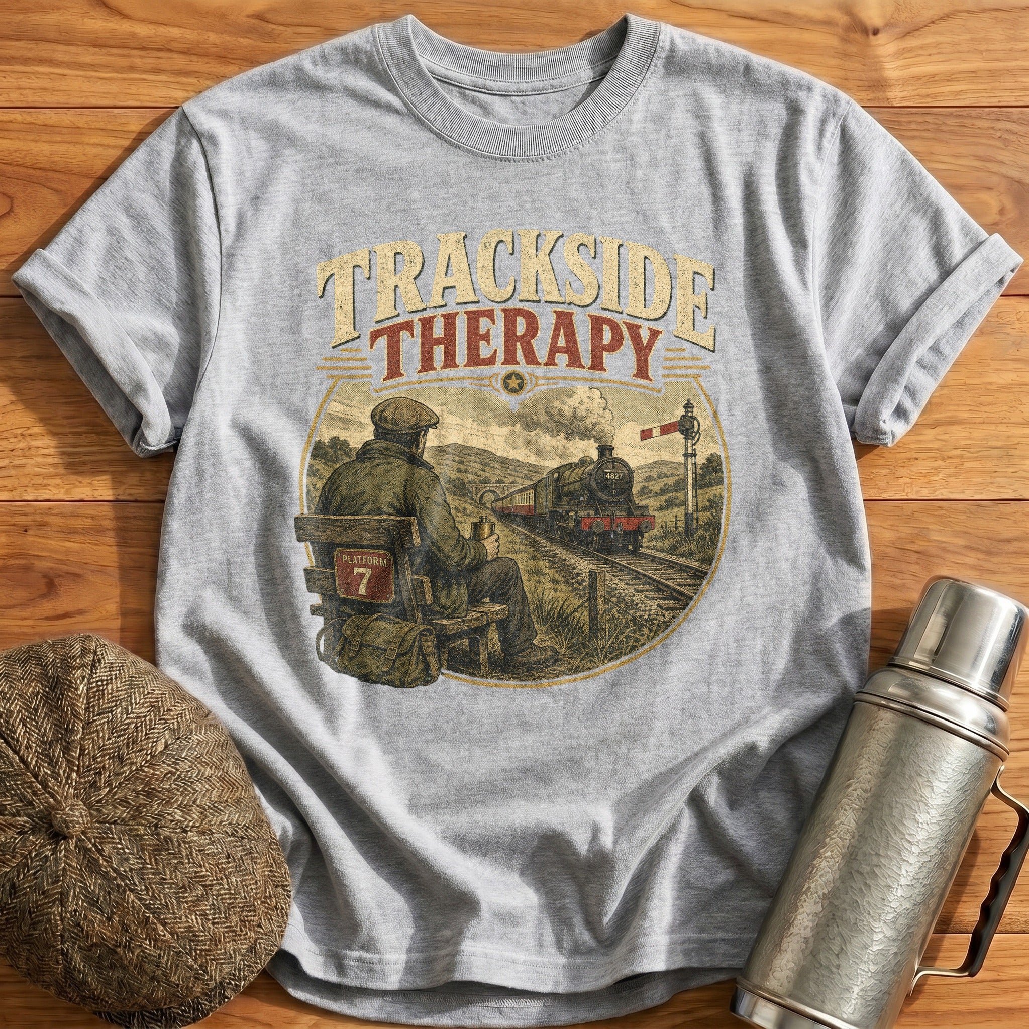 Platform Therapy T-Shirt - Sport Grey