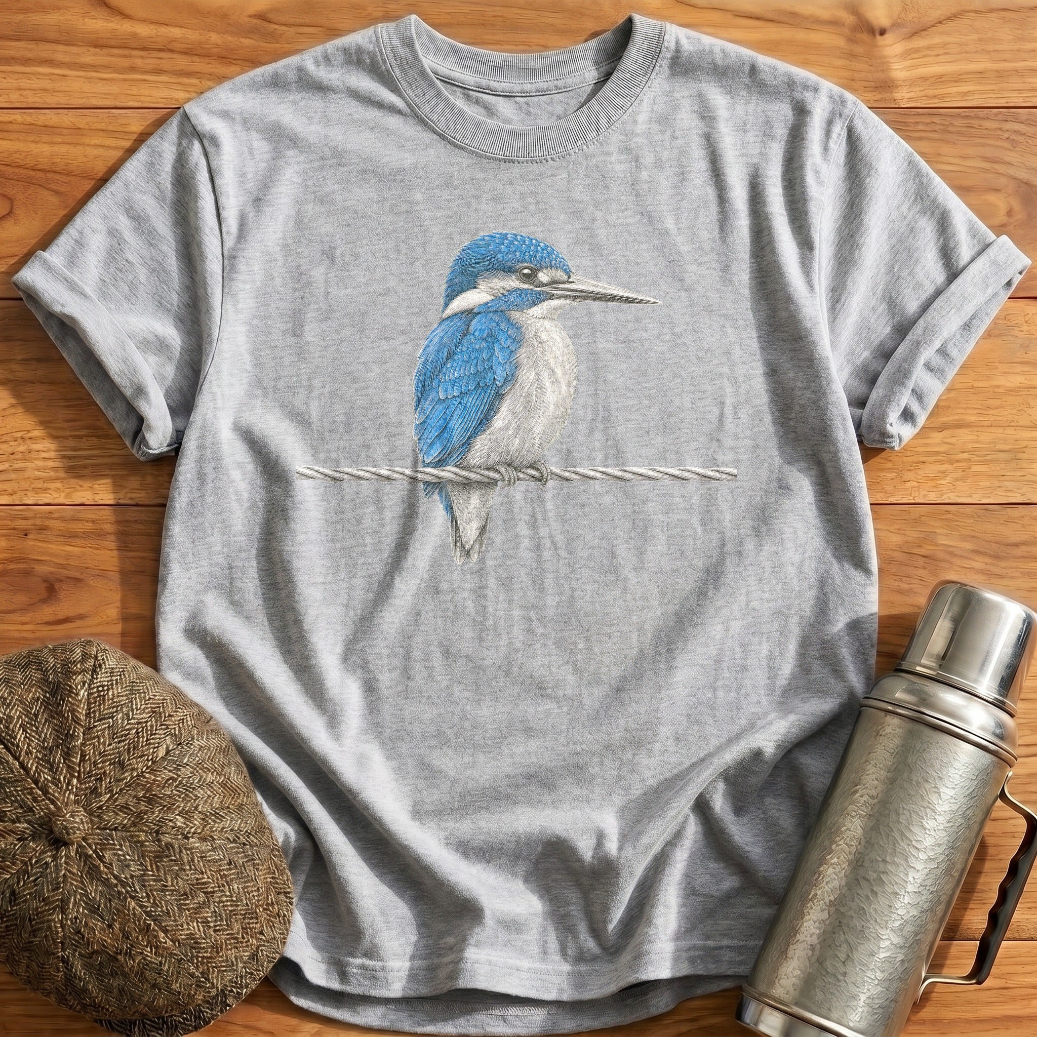 Signal Wire T-Shirt - Sport Grey