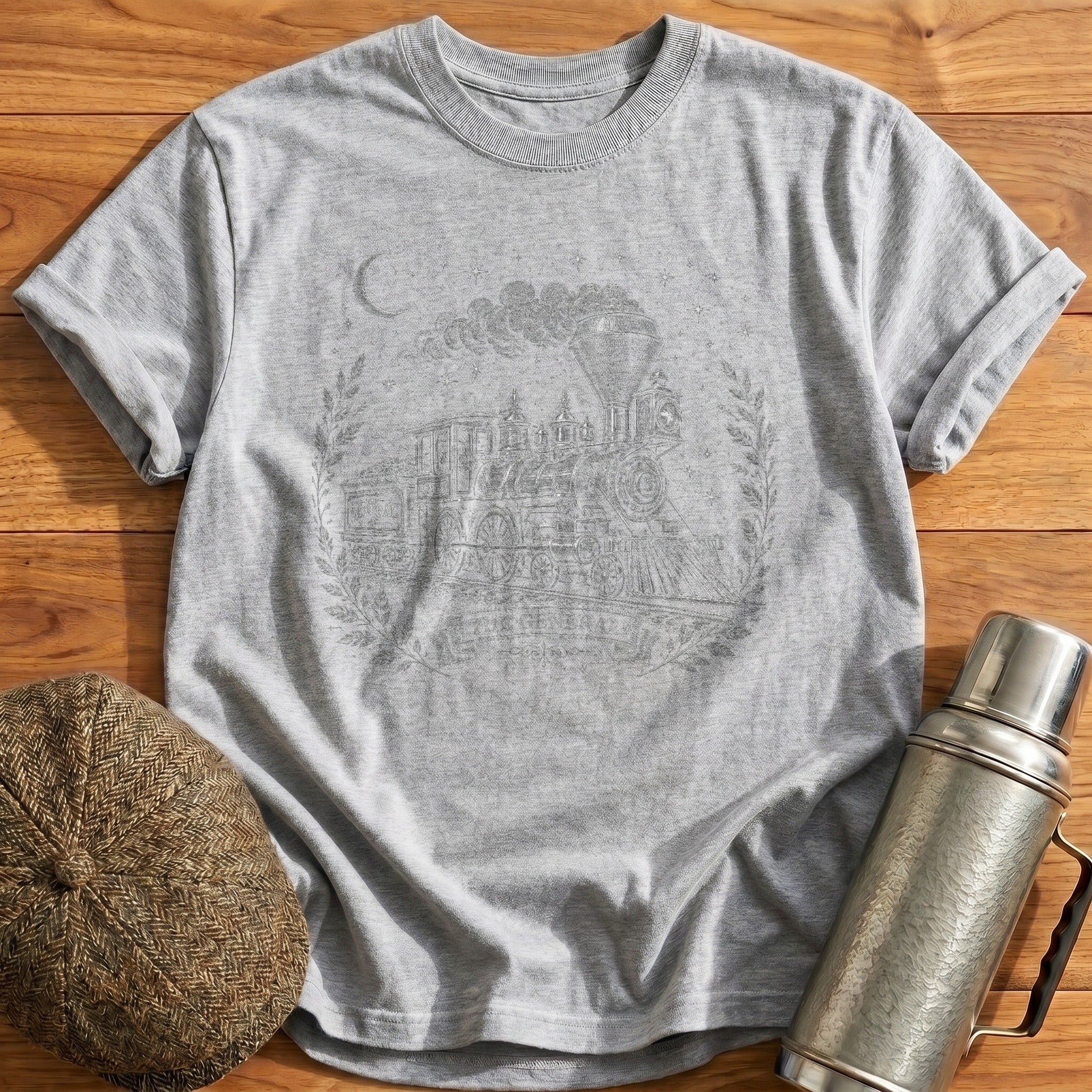 The General Mystical Celestial T-Shirt - Sport Grey