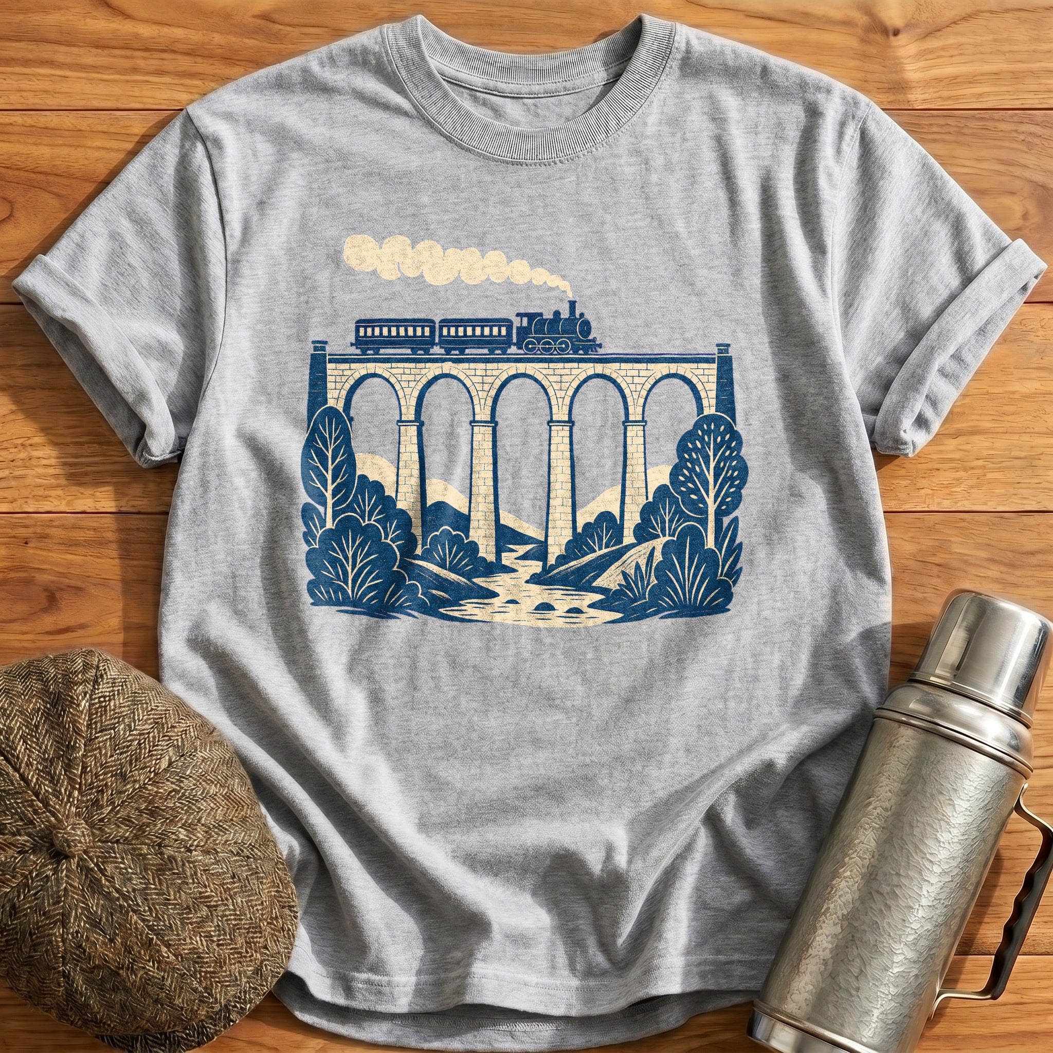 Viaduct View T-Shirt - Sport Grey