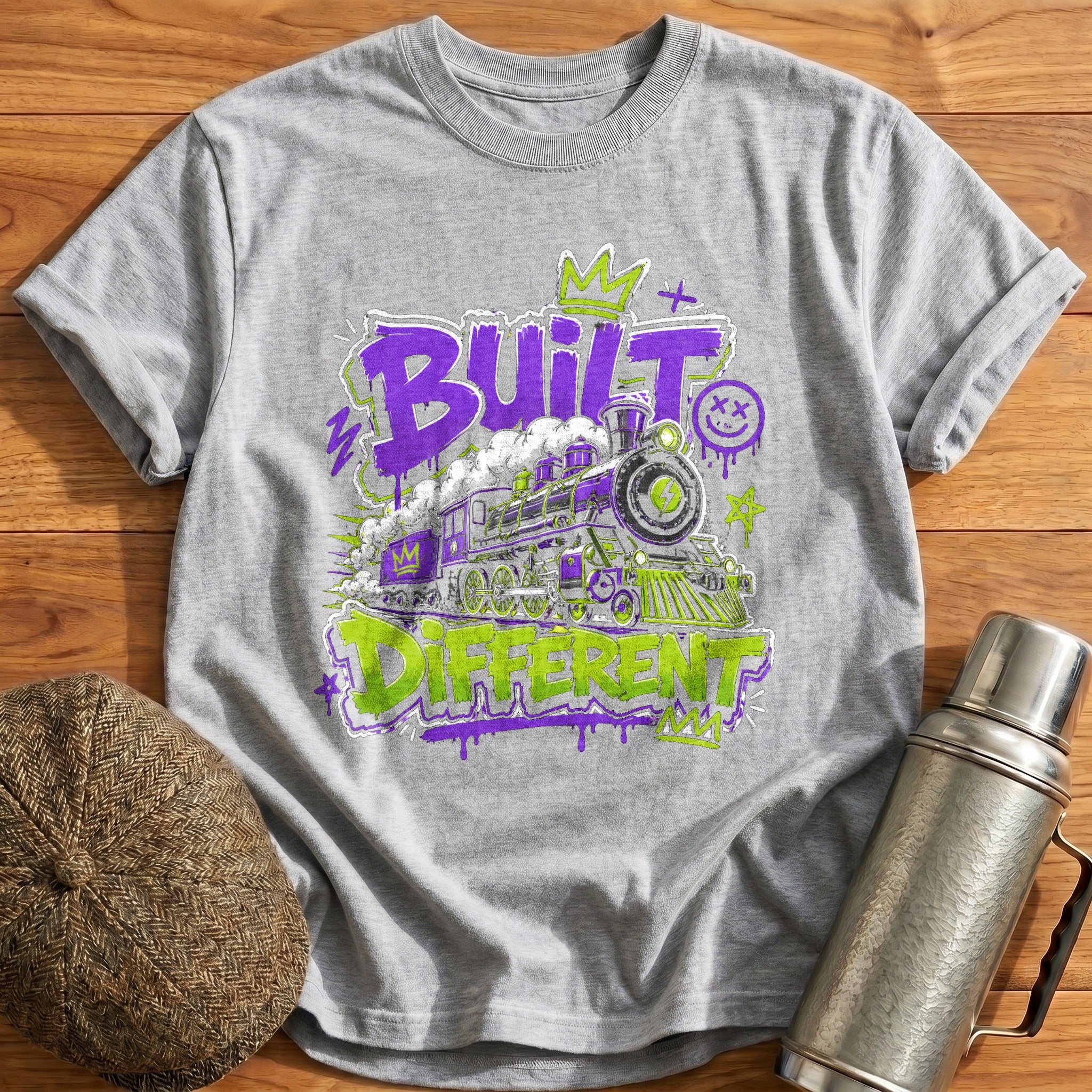 Built Different T-Shirt - Sport Grey