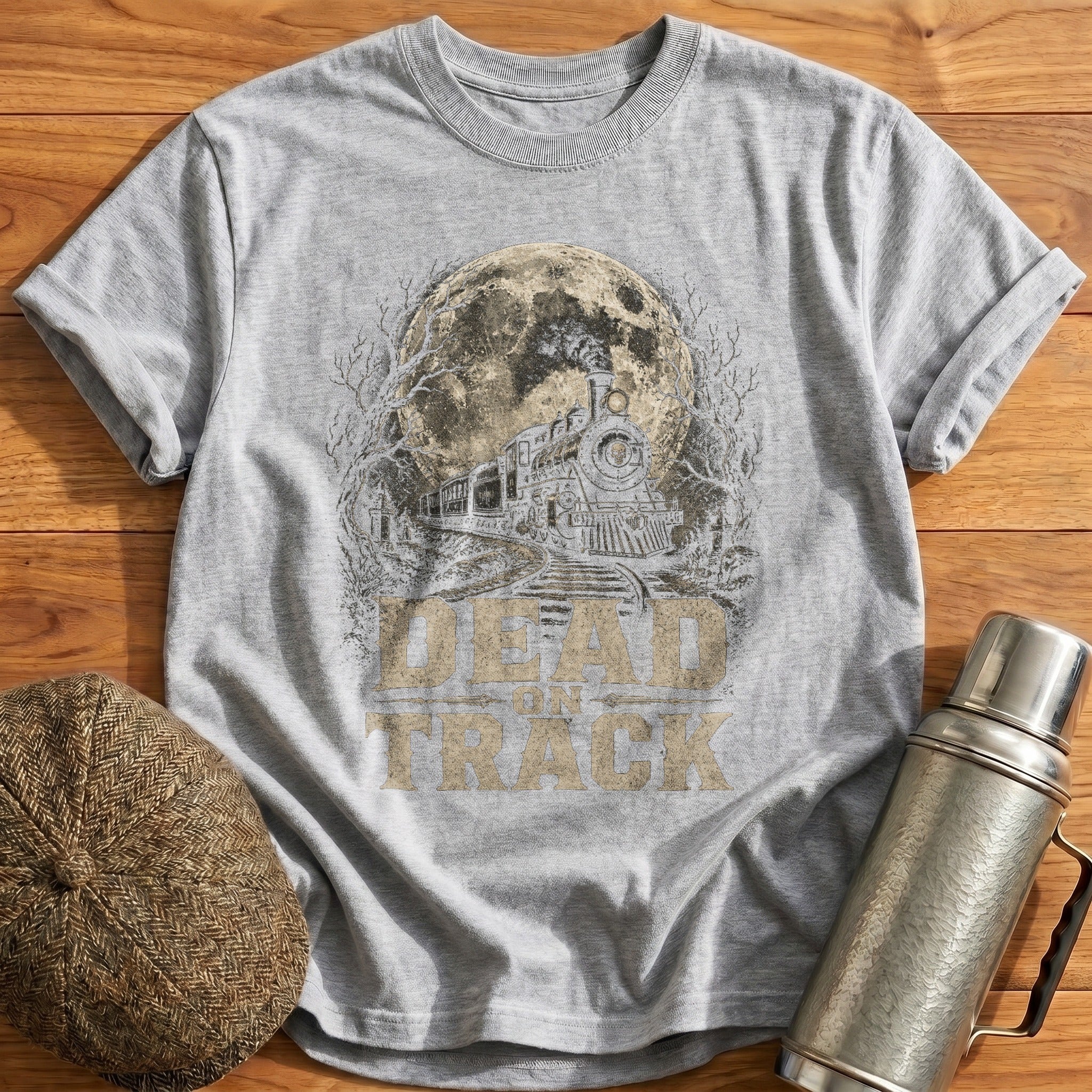Dead on Track T-Shirt - Sport Grey