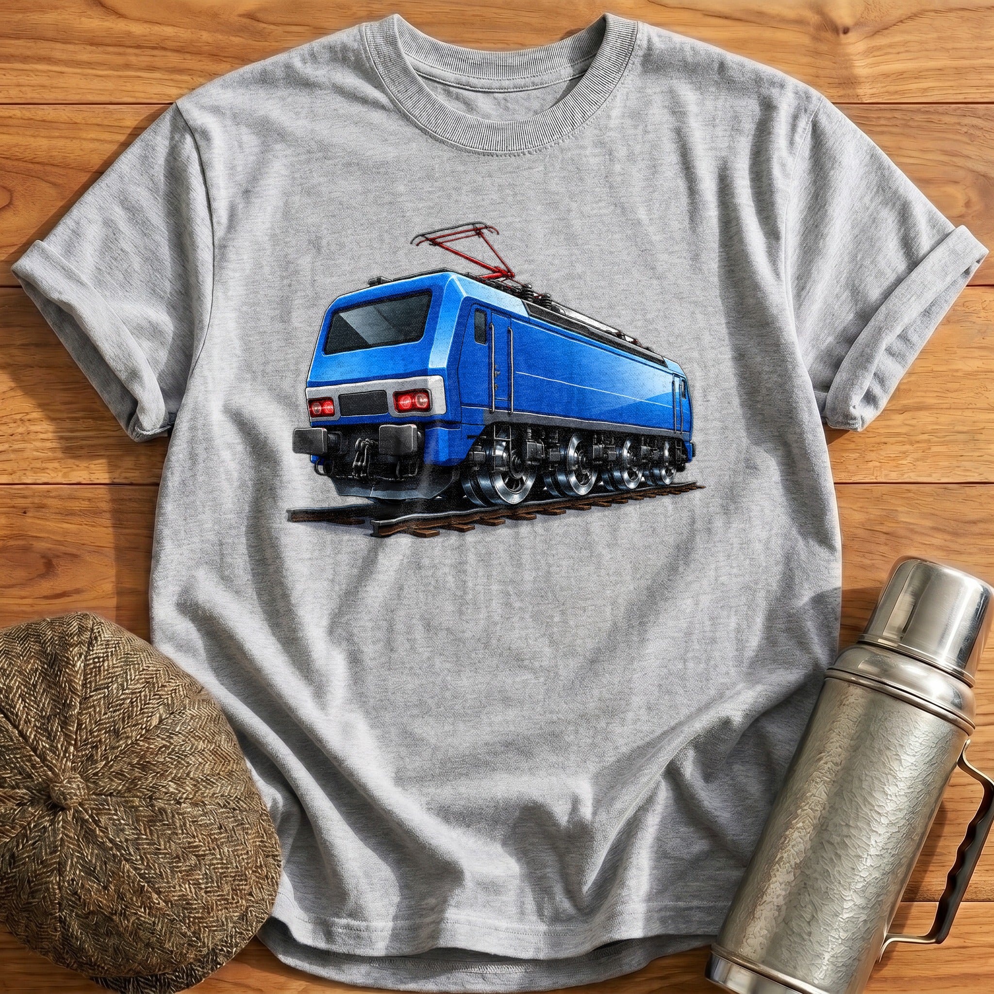 Electricloco Rear34 T-Shirt - Sport Grey