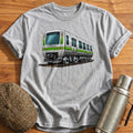 Metrotrain Rear34 T-Shirt - Sport Grey