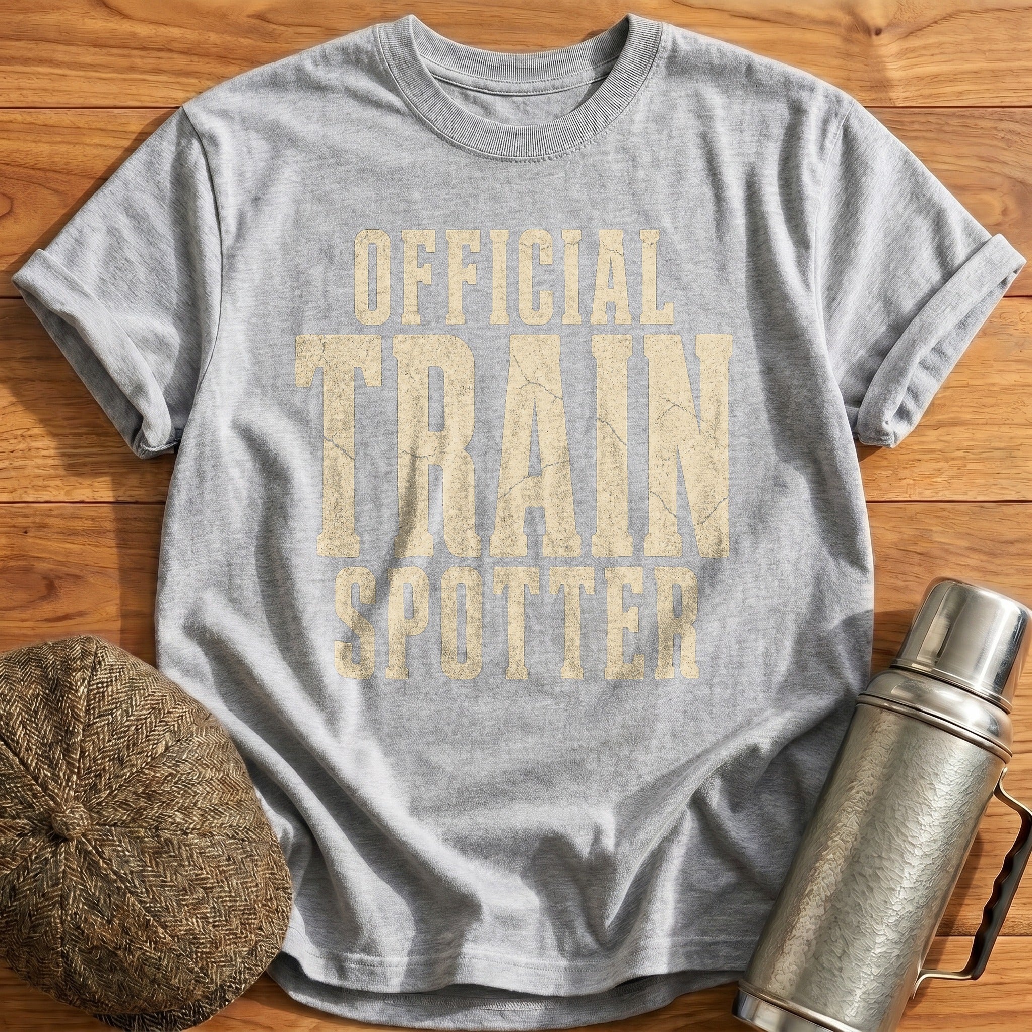 Official Train Spotter II T-Shirt - Sport Grey