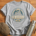 Retro Train Badge II T-Shirt - Sport Grey