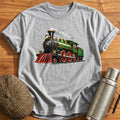 Steamloco Front34 T-Shirt - Sport Grey