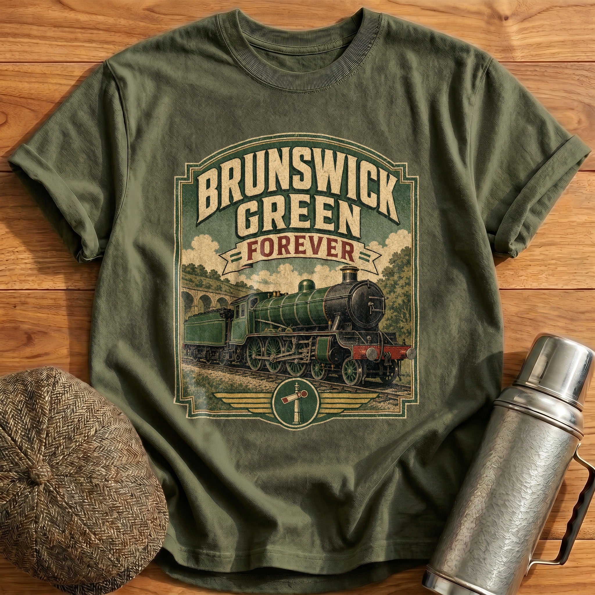 Brunswick Green Forever II T-Shirt - Military Green