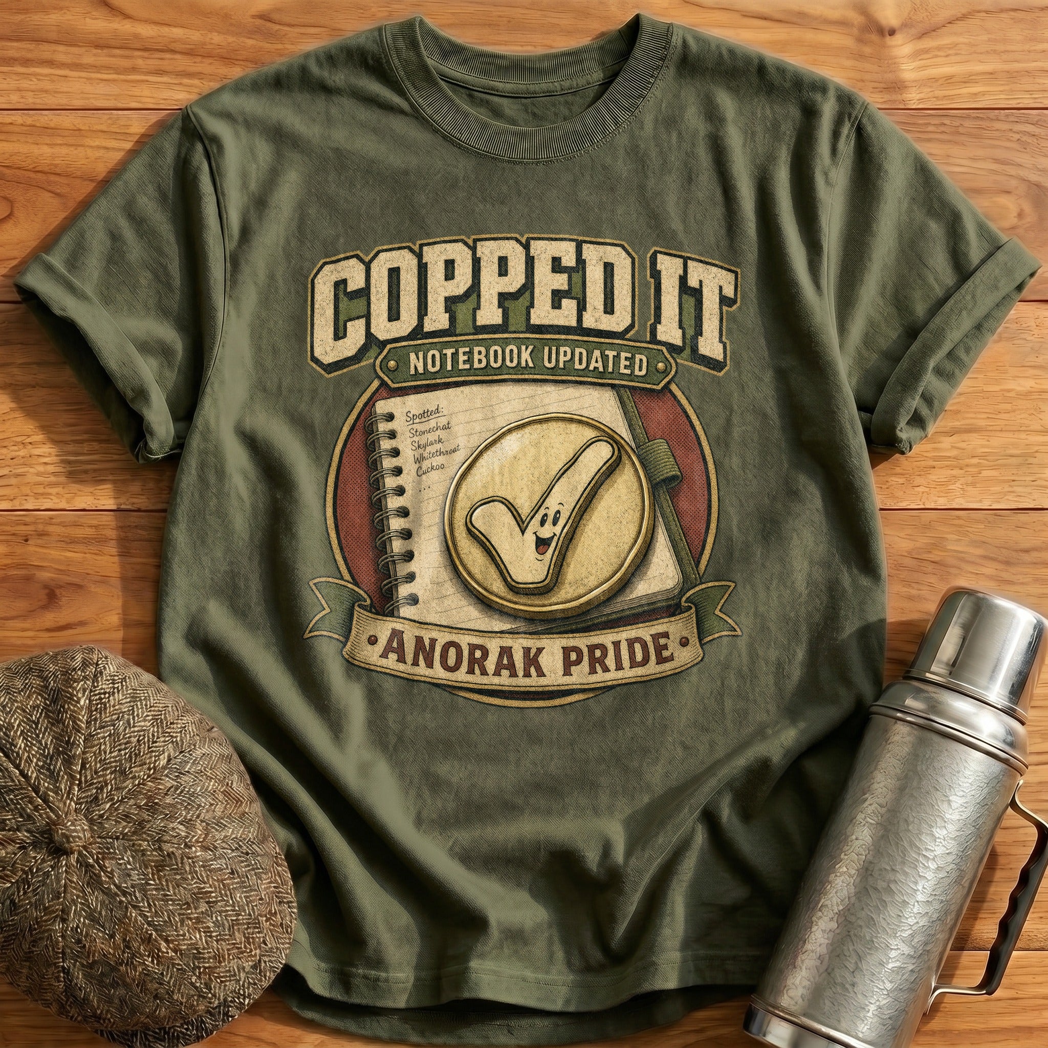 Copped It T-Shirt - Military Green