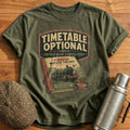 Timetable Optional T-Shirt - Military Green