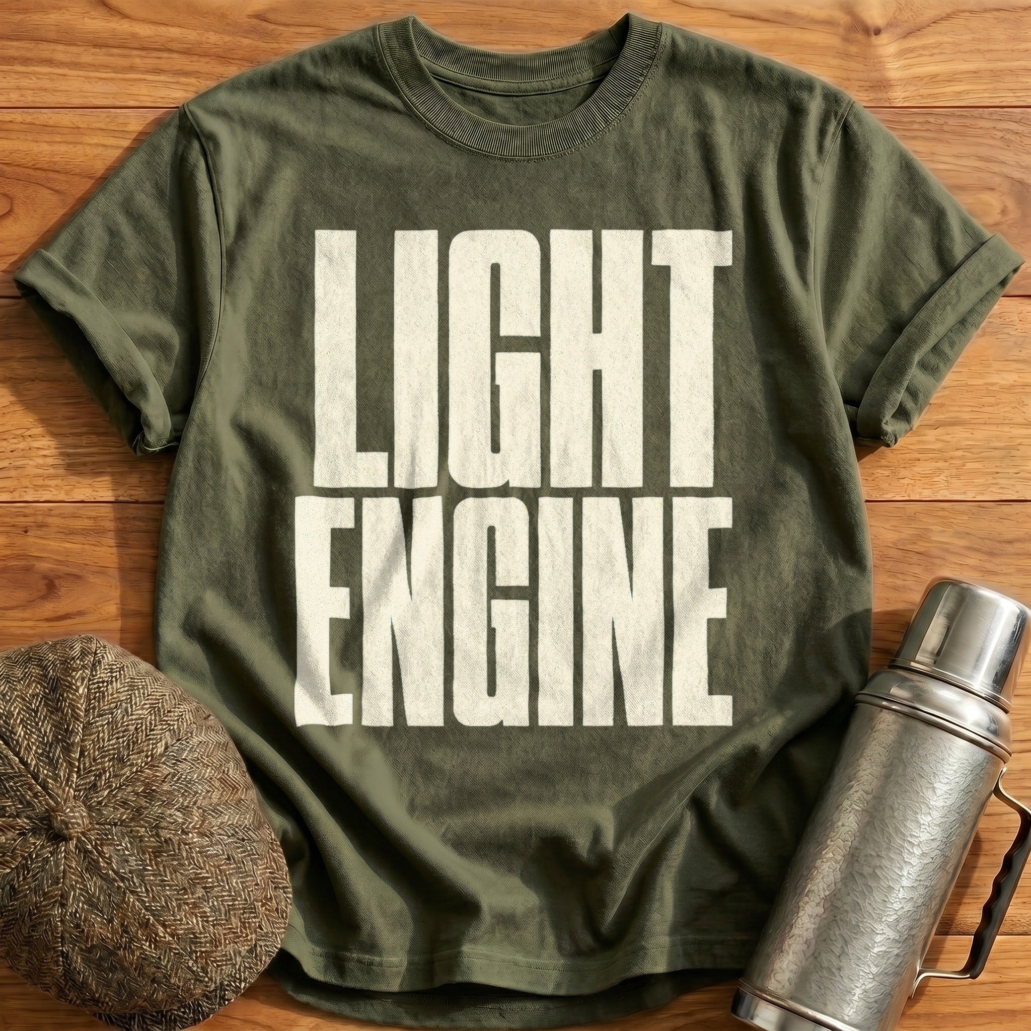 Light Engine T-Shirt - Military Green