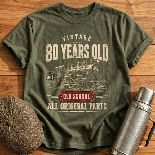 80 Original Parts T-Shirt - Military Green