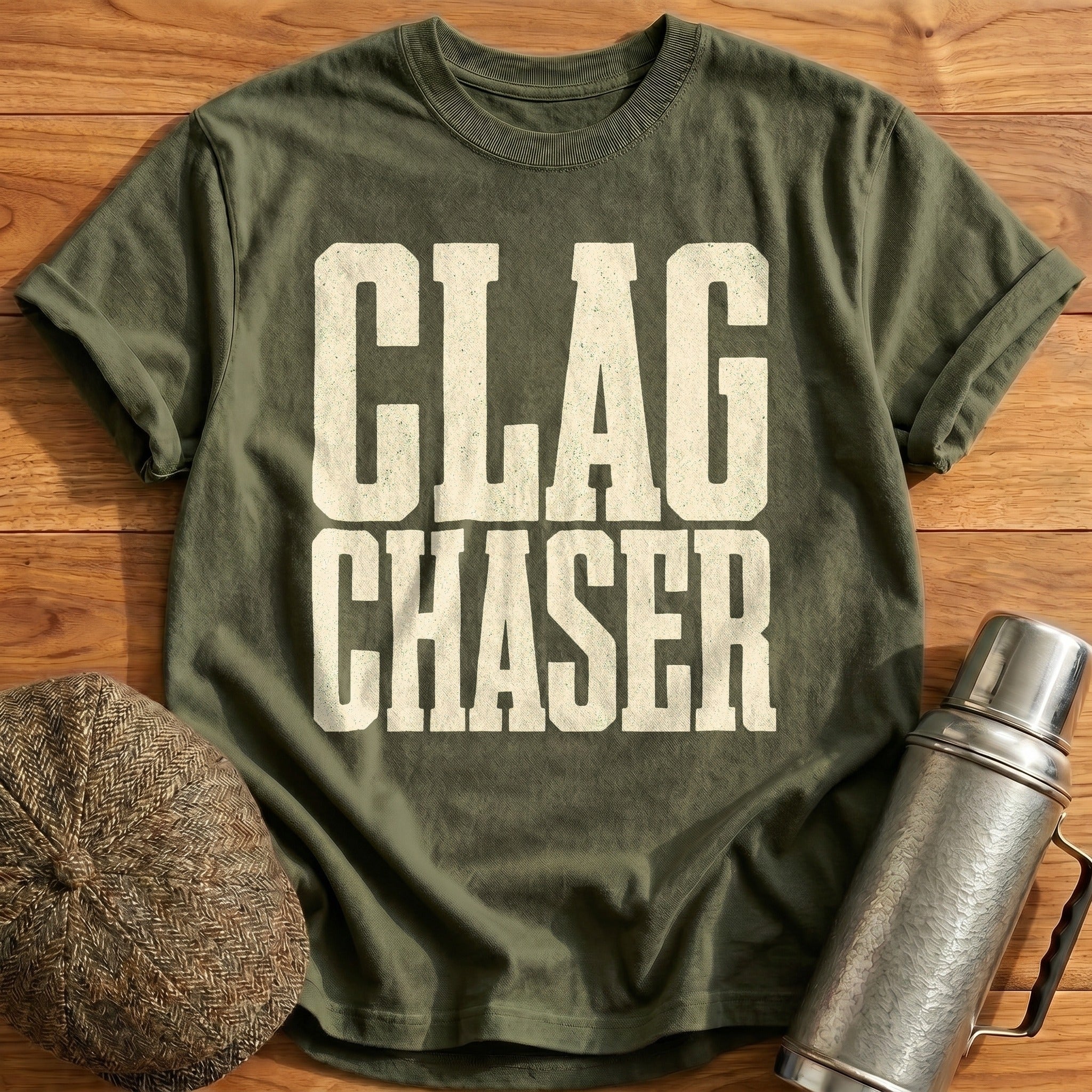 Clag Chaser T-Shirt - Military Green