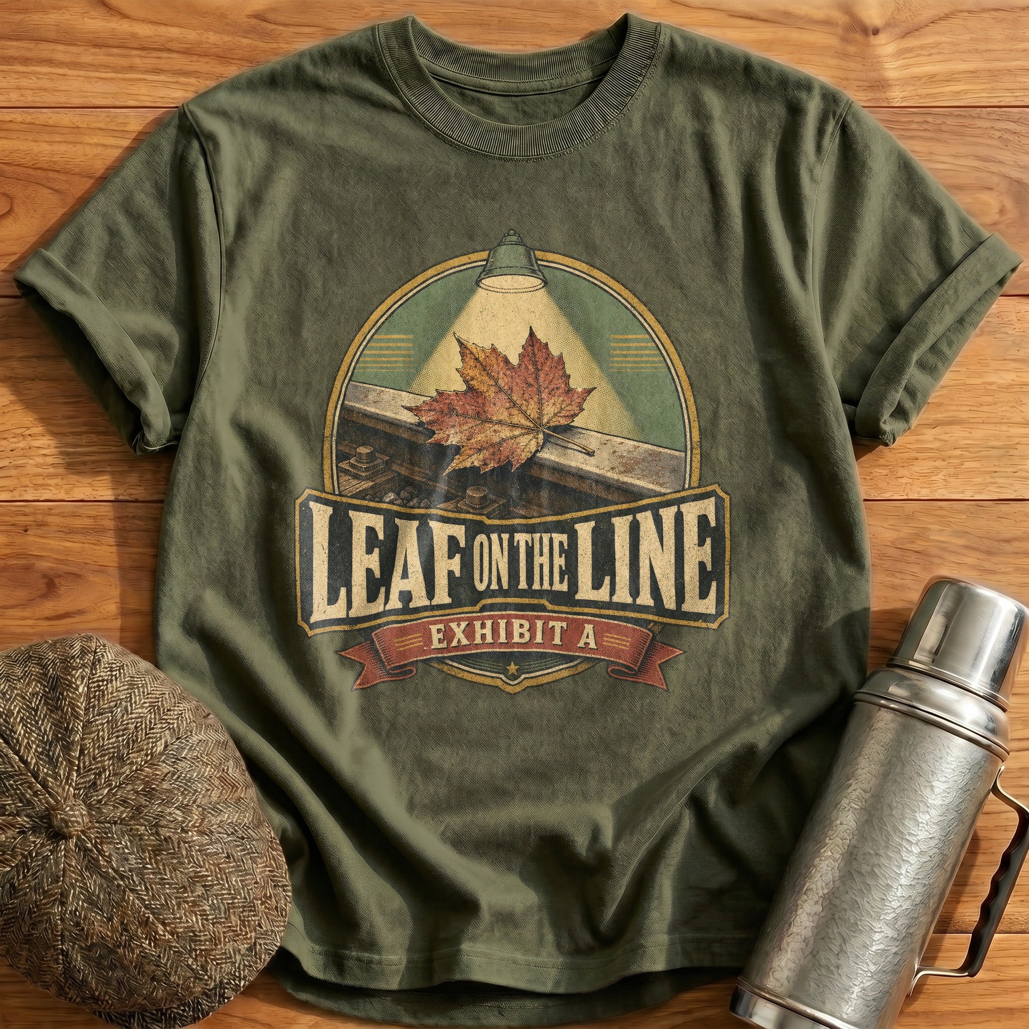 Exhibit A T-Shirt - Military Green