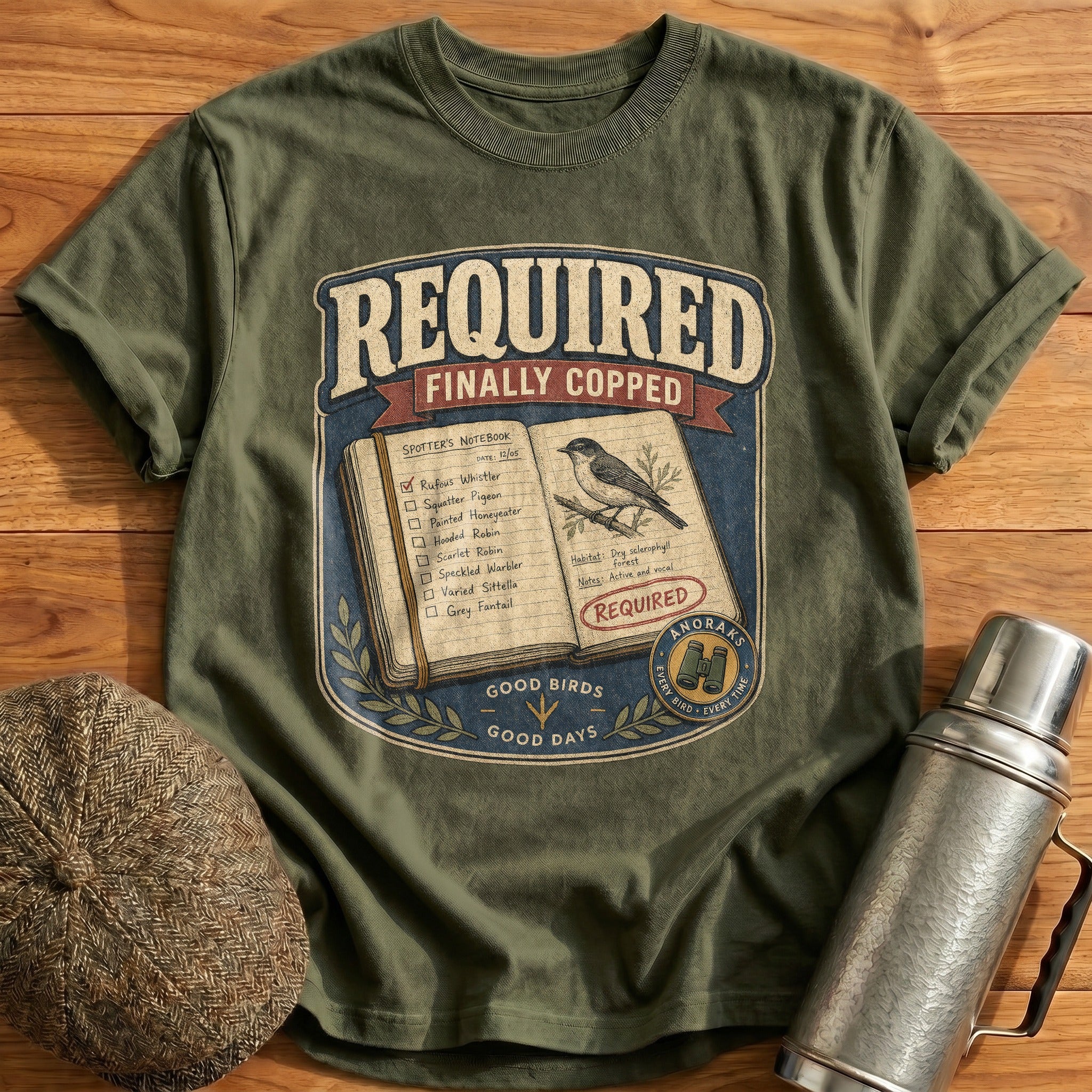 Finally Copped T-Shirt - Military Green