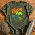 Fright By Rail T-Shirt - Military Green