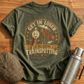 Get In Loser We're Going Trainspotting Train 3 - Military Green