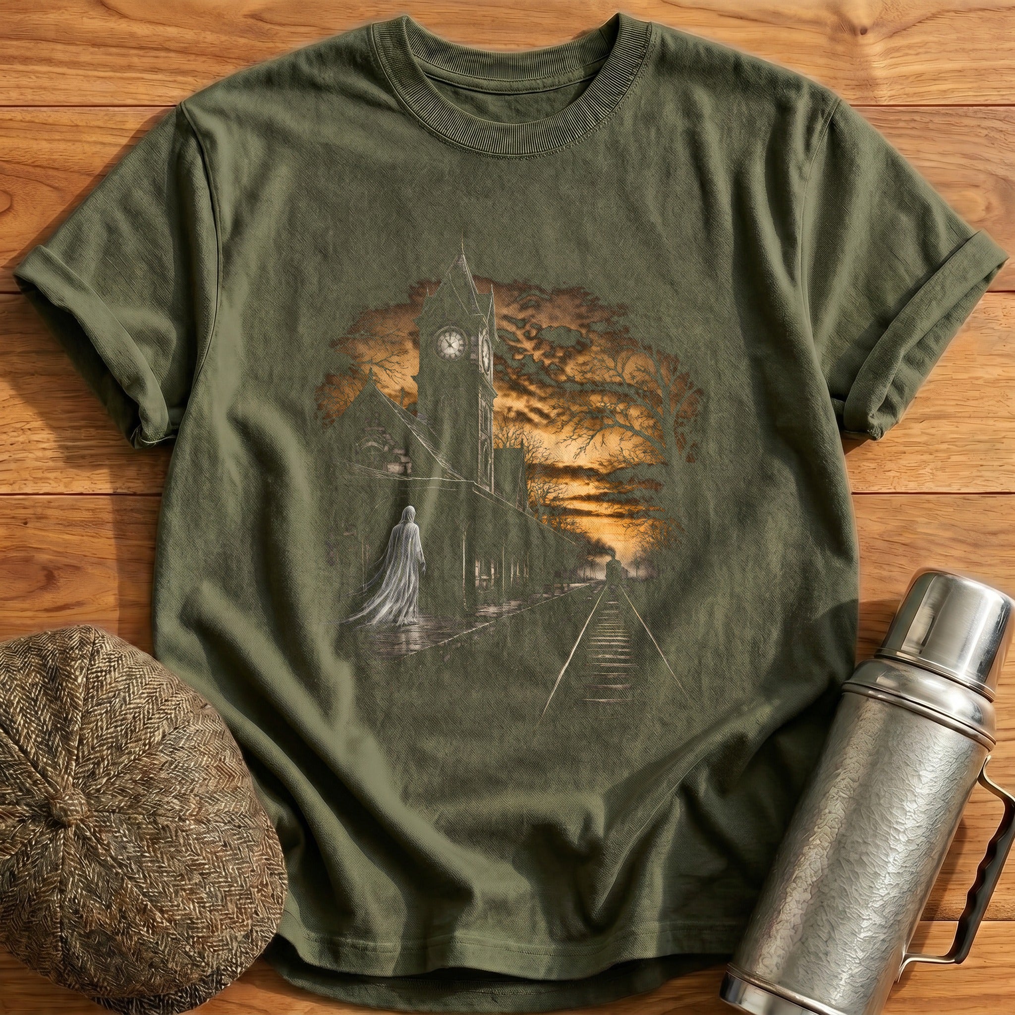 Haunted Station Ghost 27 - Military Green