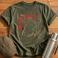 Kaiju Monster Japanese Vintage - Military Green