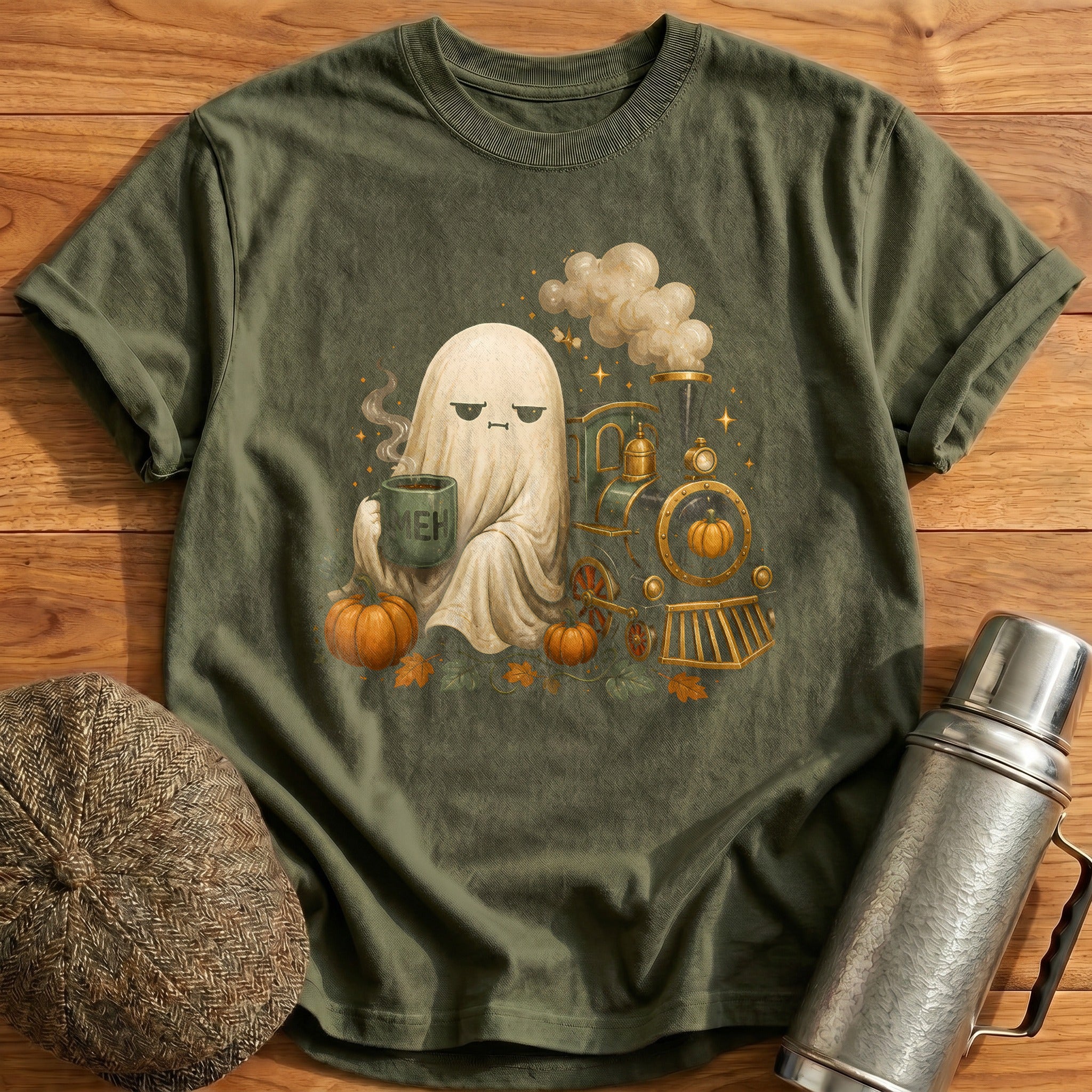 Meh Ghost Mug 59 - Military Green