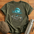 Midnight Train Journey - Military Green
