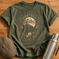 Midnight Train Moon Phases Vintage - Military Green