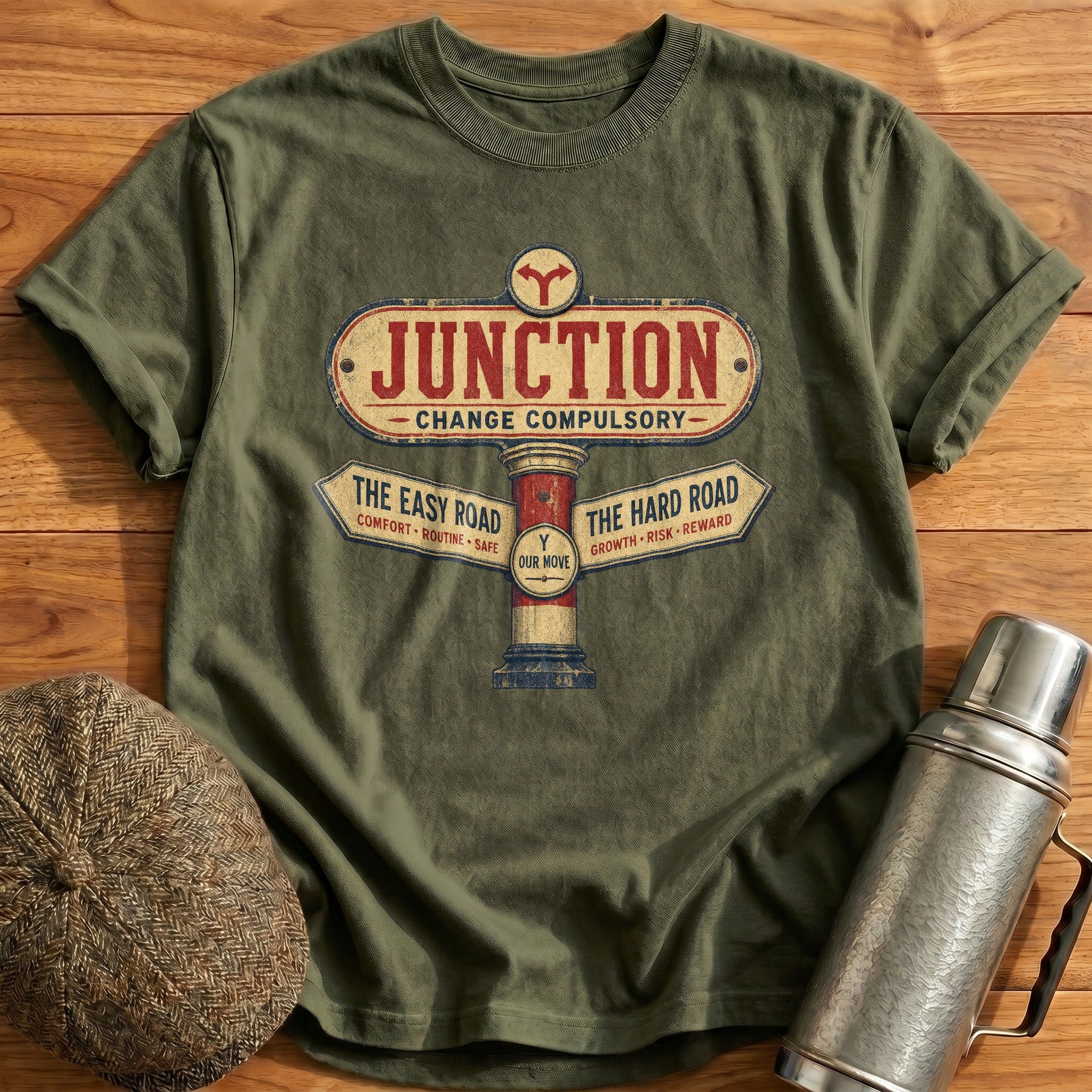 Our Move T-Shirt - Military Green