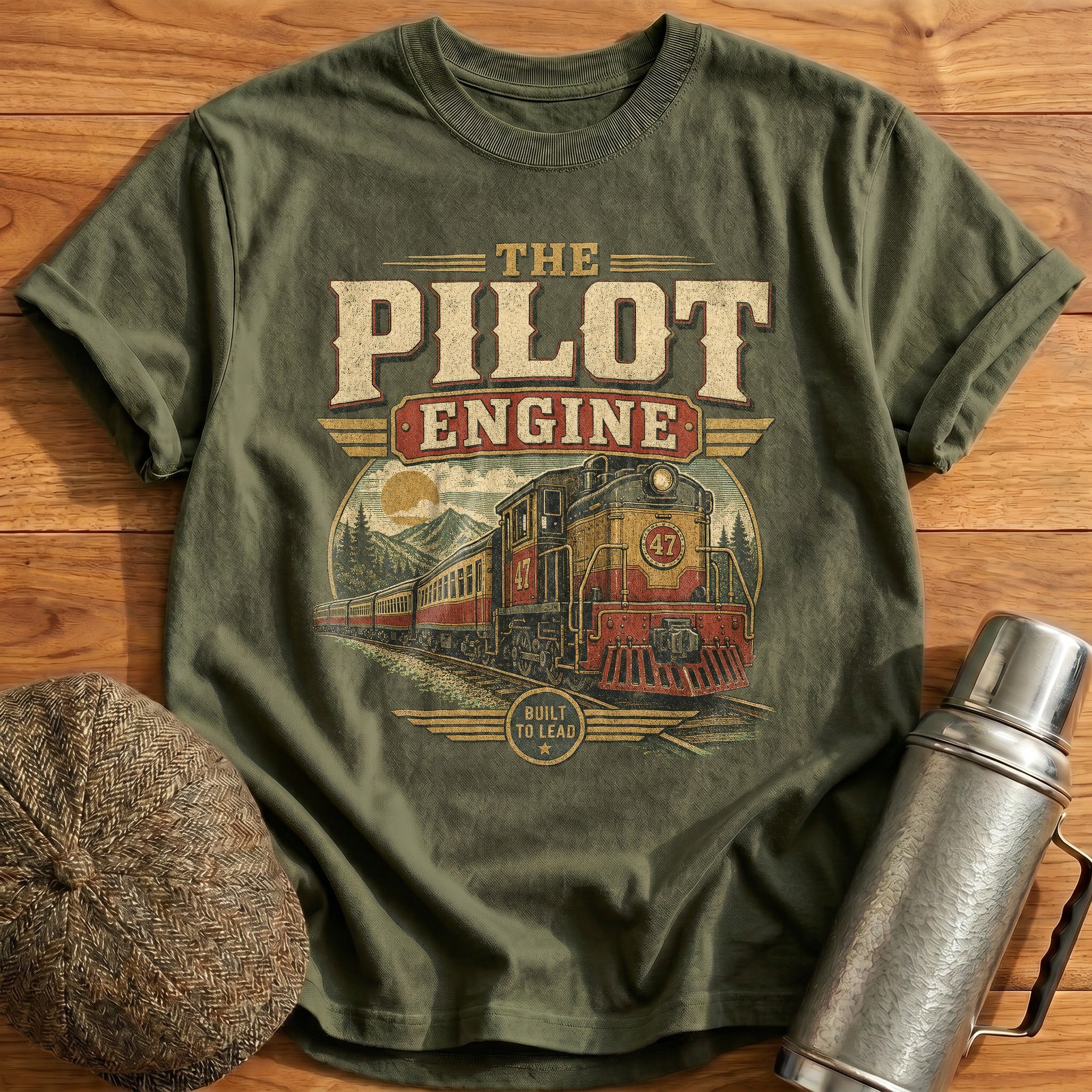 Pilot's Pride T-Shirt - Military Green