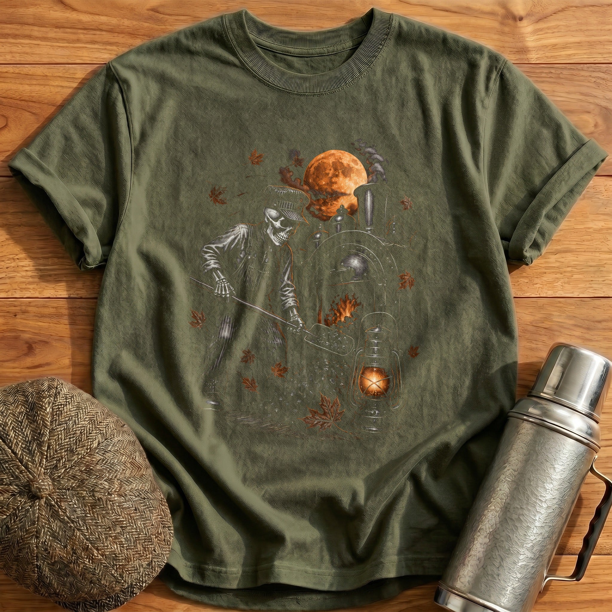 Skeleton Conductor Firebox 42 - Military Green