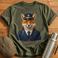 Stationmaster's Watch T-Shirt - Military Green