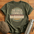 The Daily Commute T-Shirt - Military Green