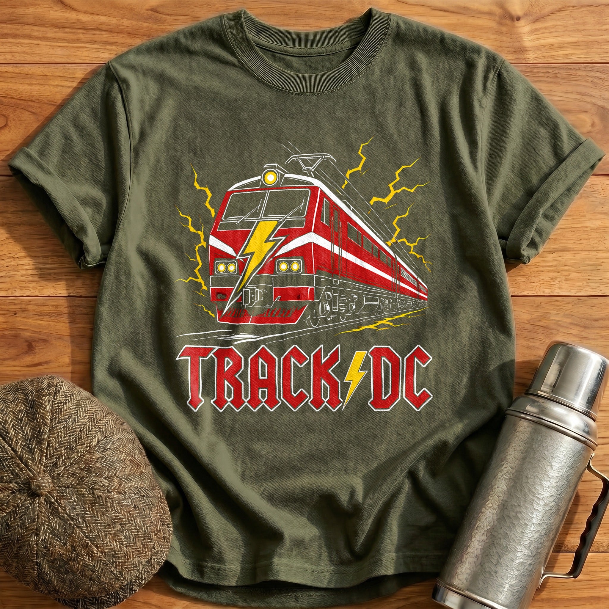 Track Dc 41 T-Shirt - Military Green