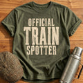 Train Spotter Vintage - Military Green