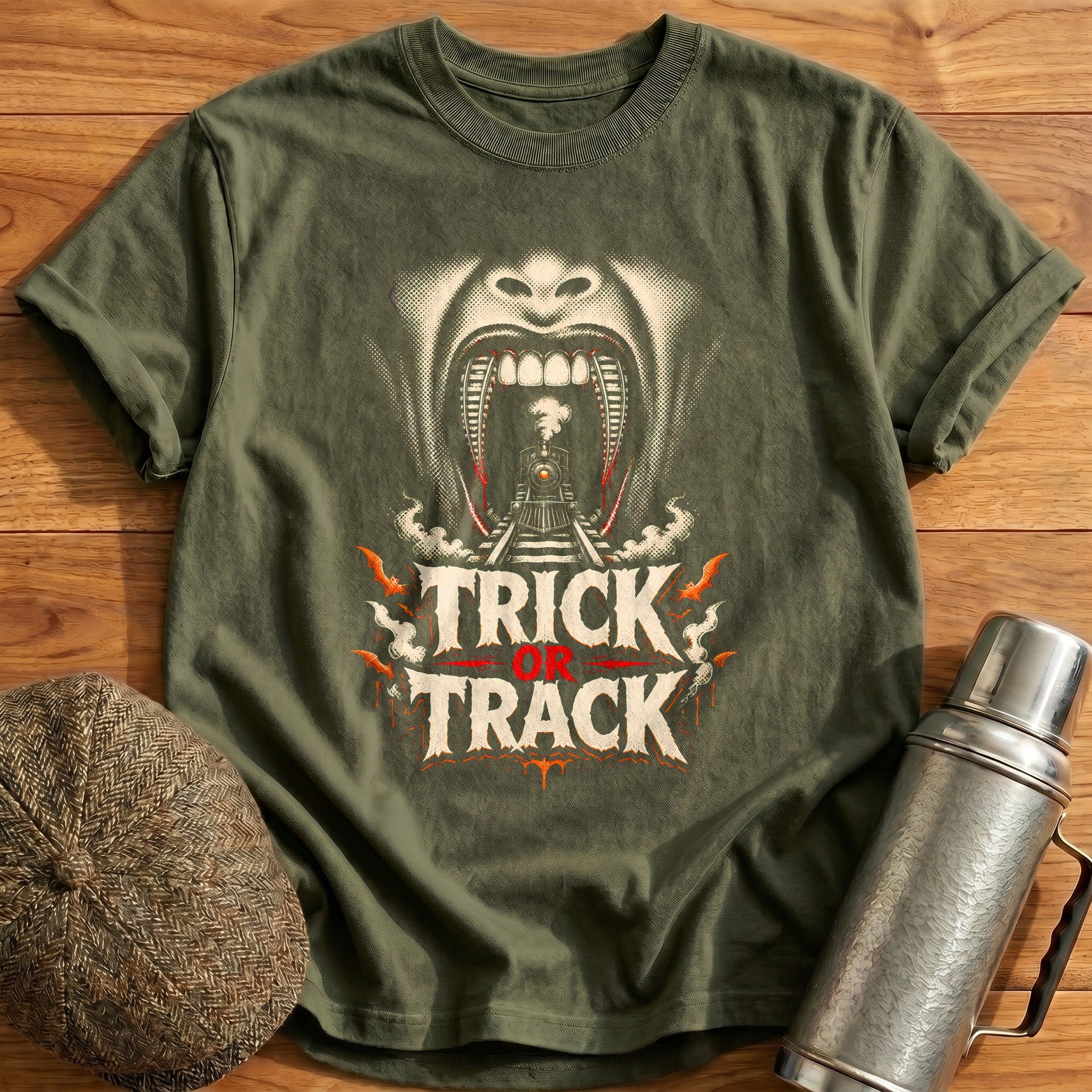 Trick Or Track Fangs 63 - Military Green
