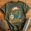 Ugly Doodle Train 29 T-Shirt - Military Green