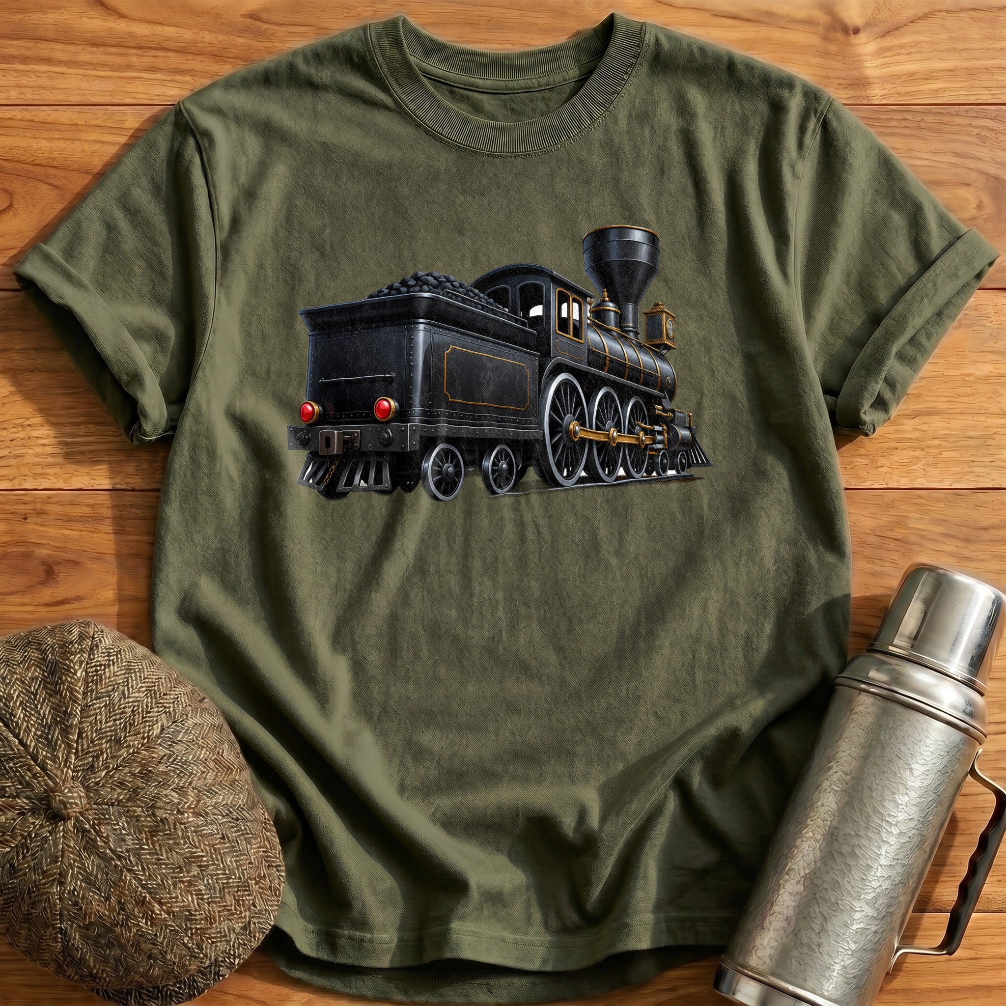 Westernsteam Rear34 T-Shirt - Military Green