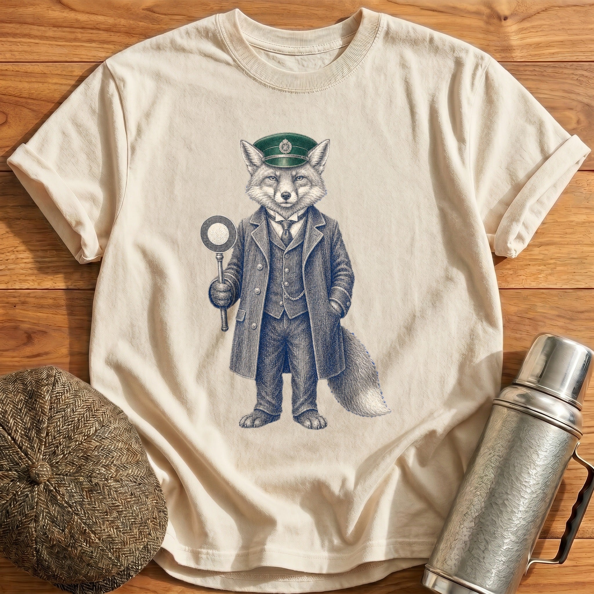 Red Fox Stationmaster II T-Shirt - Natural