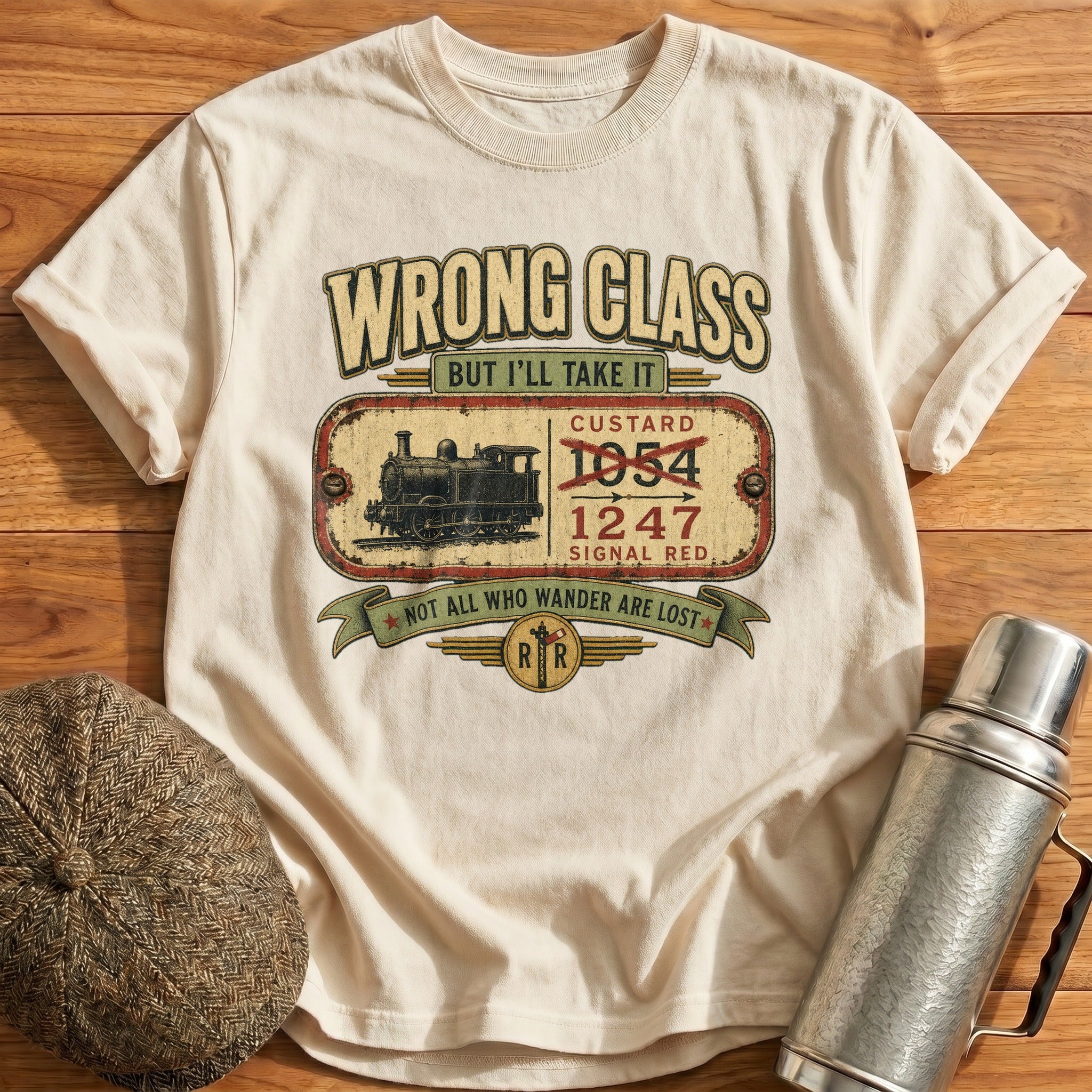 Wrong Class T-Shirt - Natural