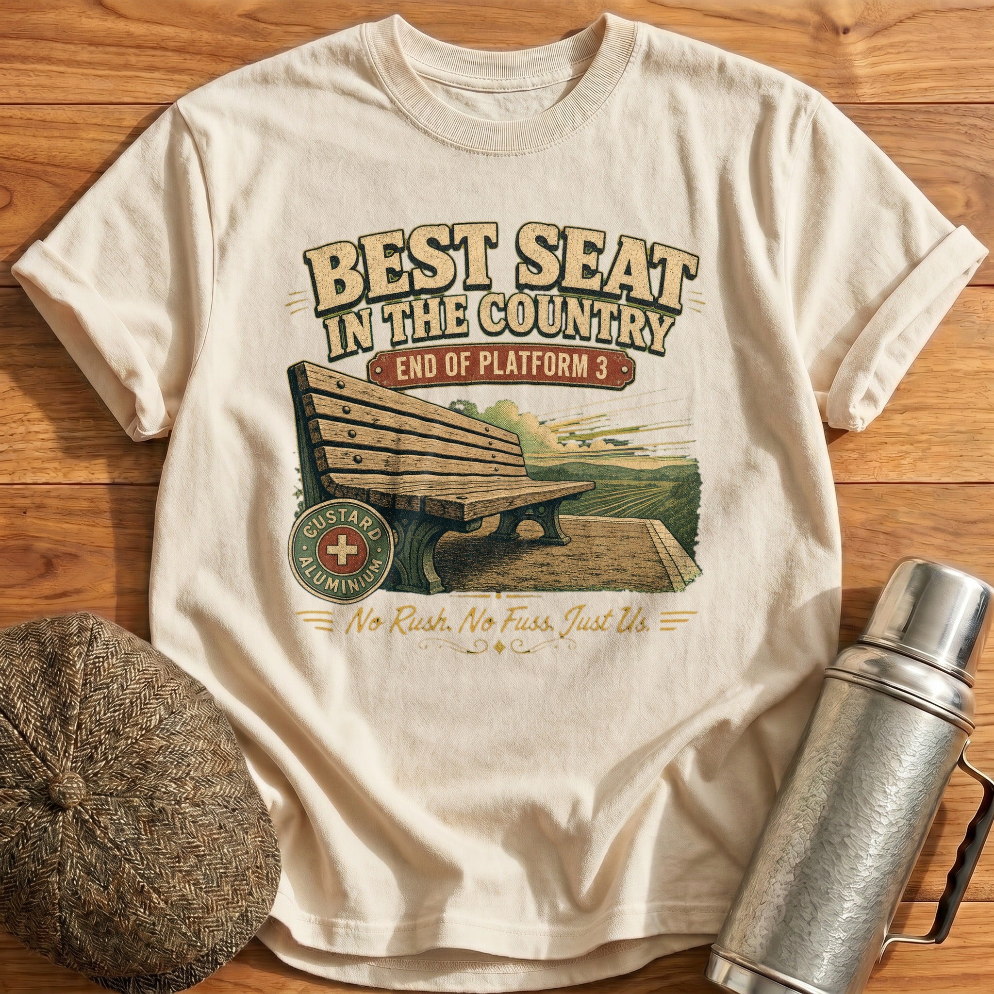 Best Seat in the Country T-Shirt - Natural