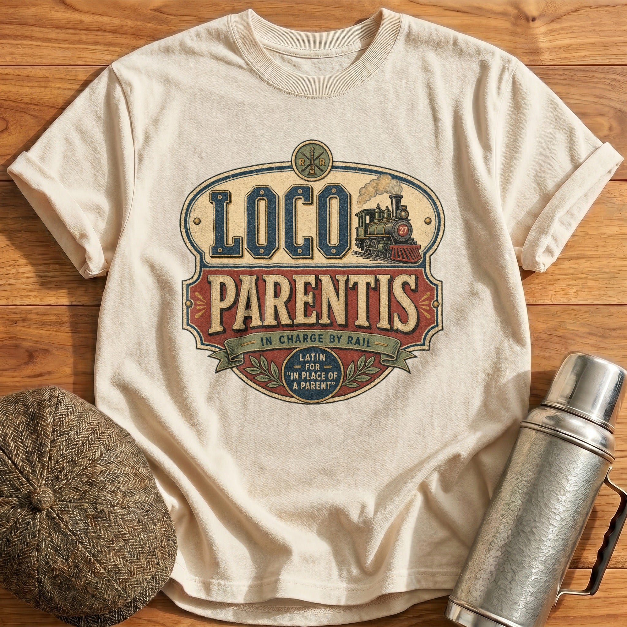 Loco Parentis T-Shirt - Natural