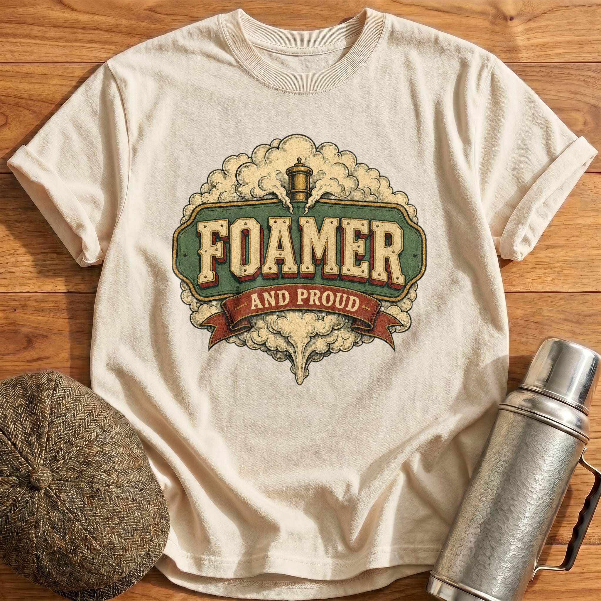 Foamer T-Shirt - Natural