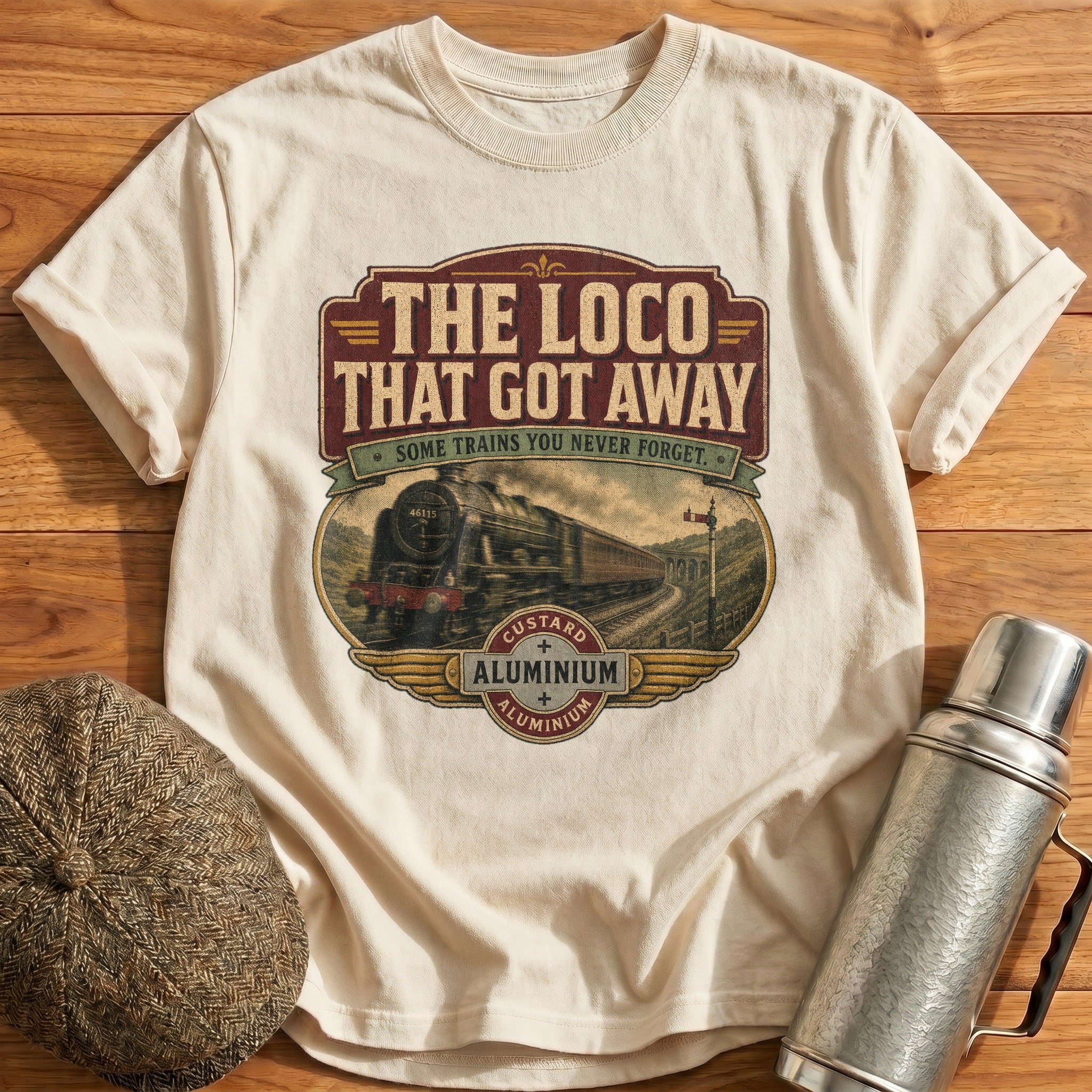 The Loco That Got Away T-Shirt - Natural