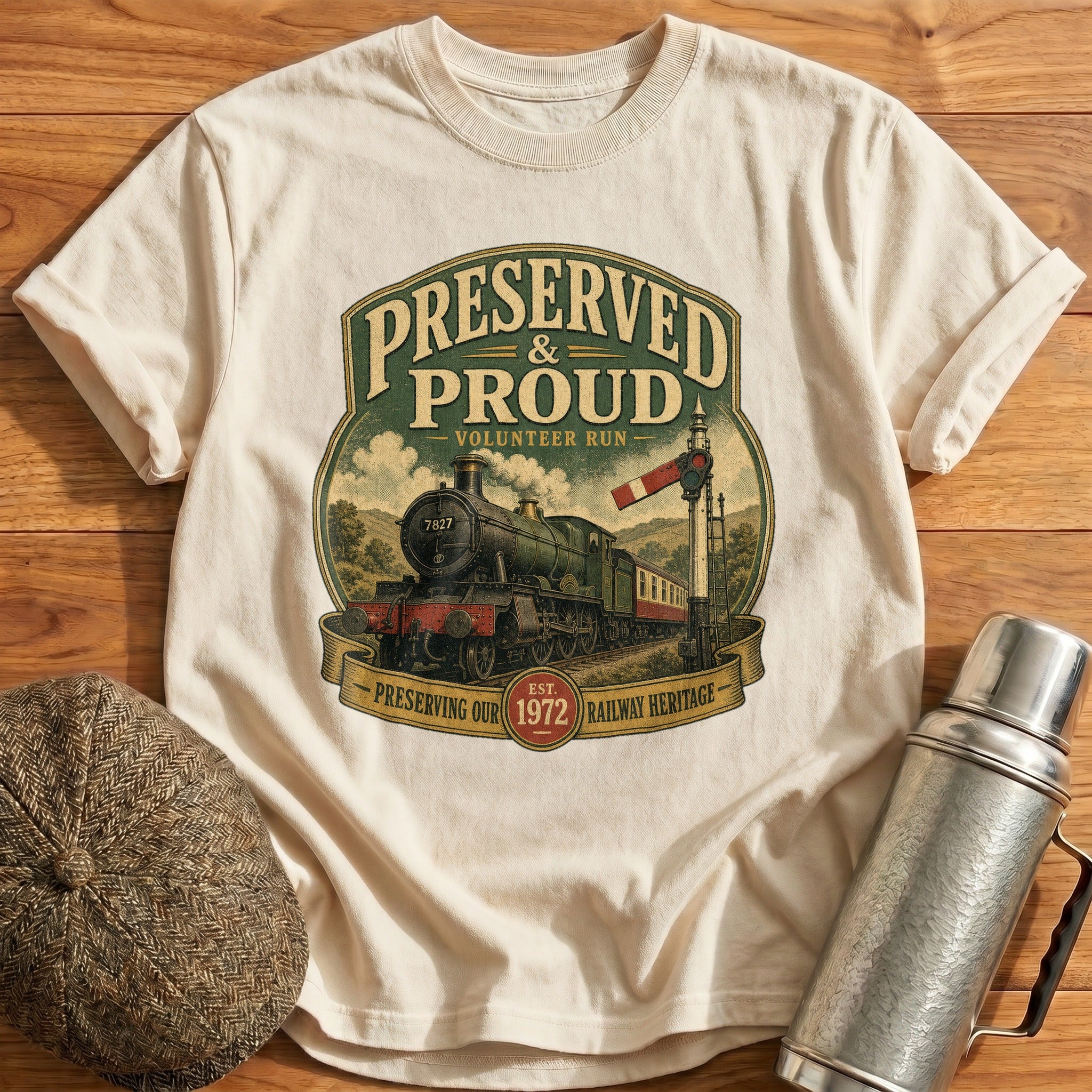 Preserved & Proud II T-Shirt - Natural