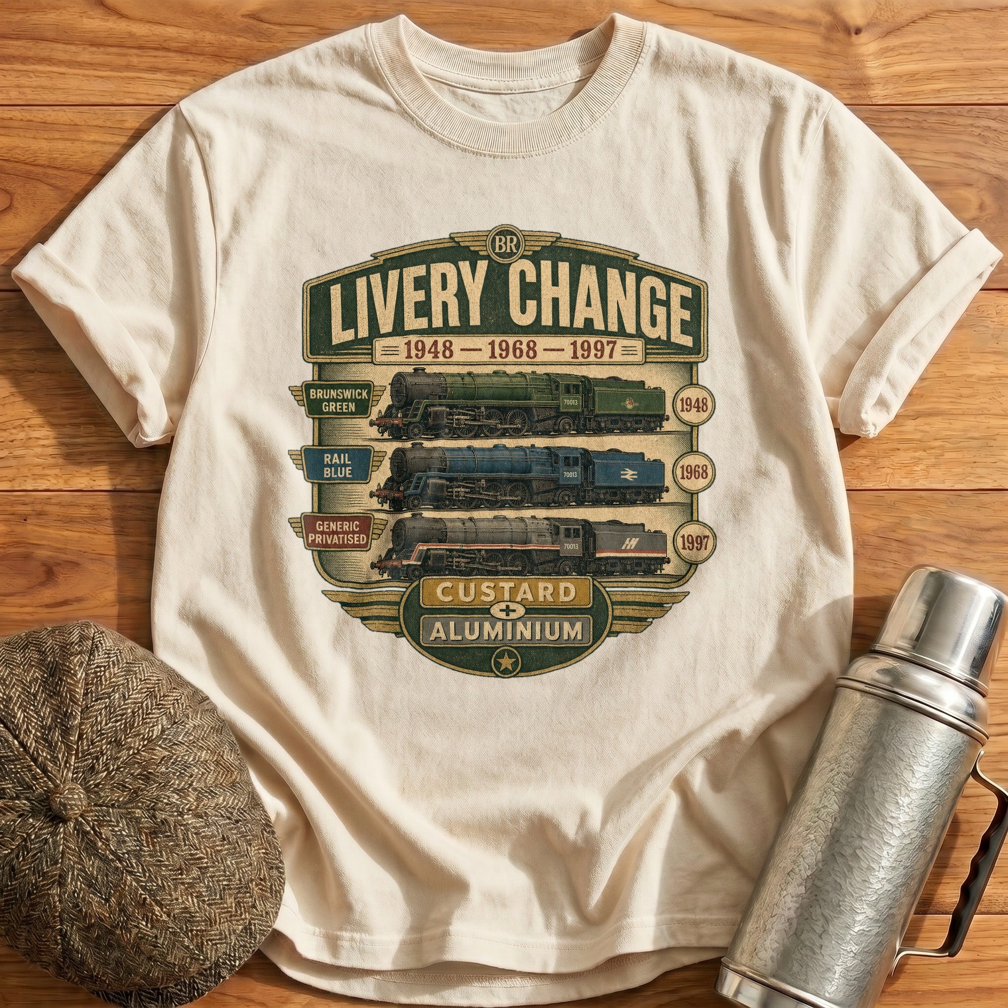 Livery Change T-Shirt - Natural