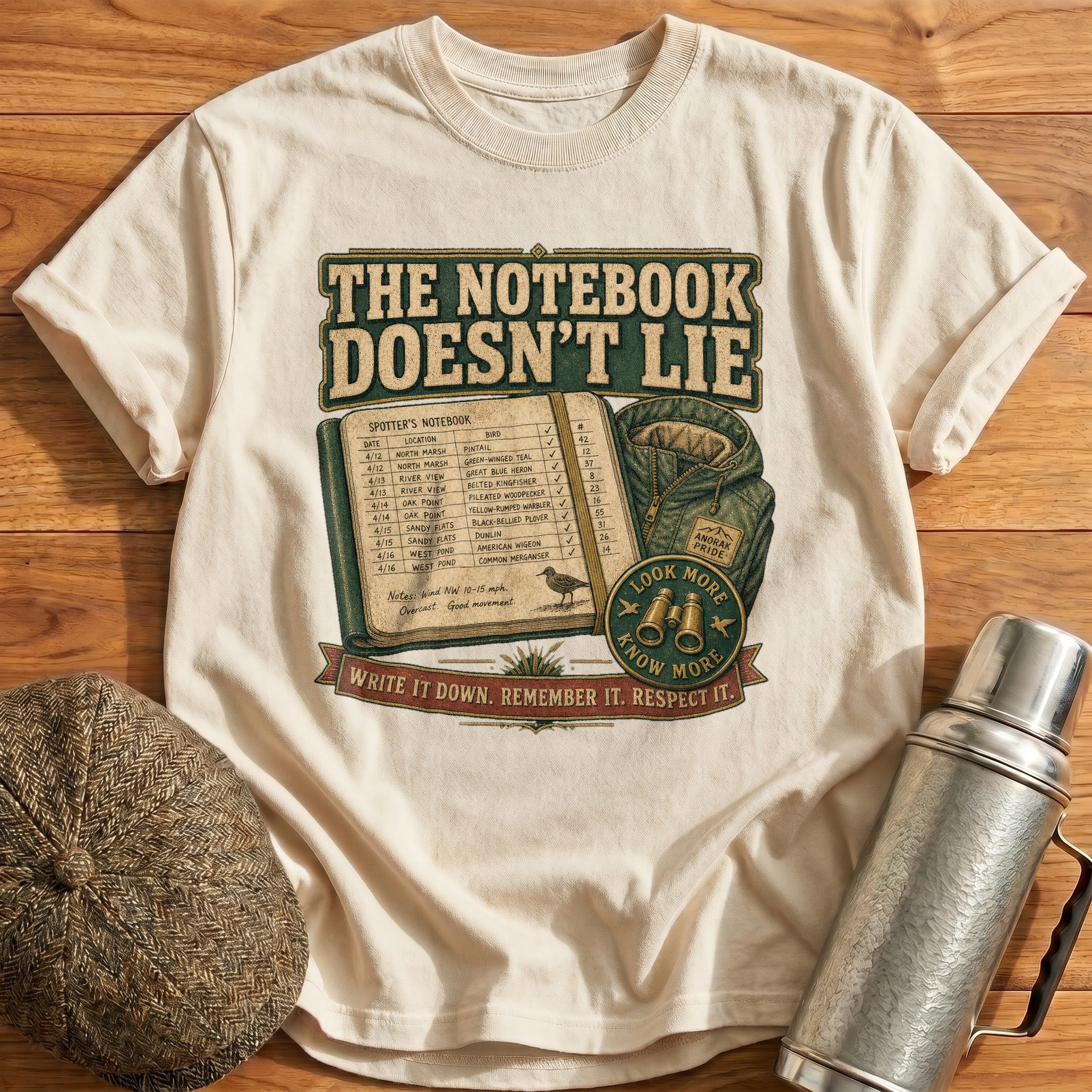 The Notebook Doesn't Lie T-Shirt - Natural