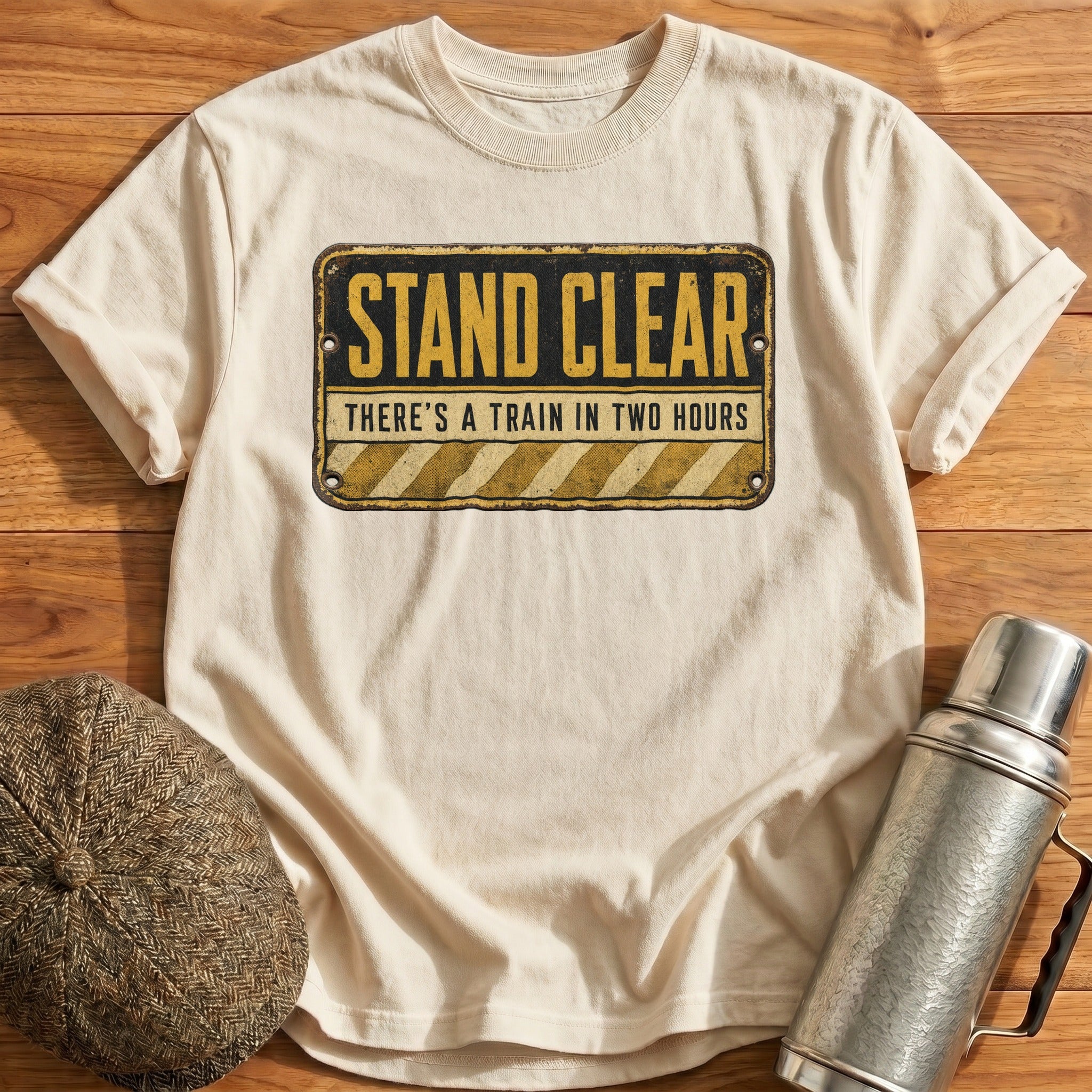 Stand Clear T-Shirt - Natural