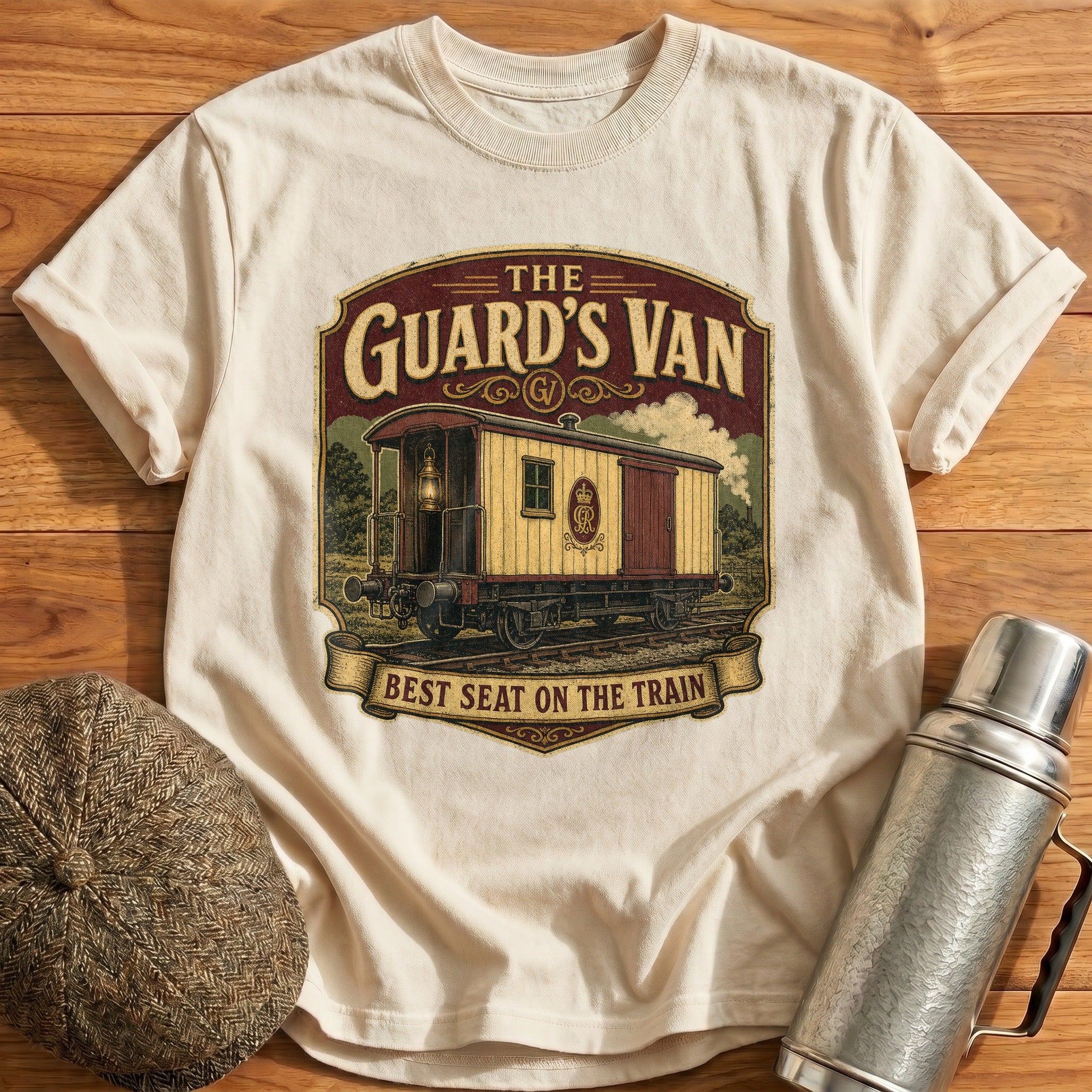 The Guard's Van T-Shirt - Natural