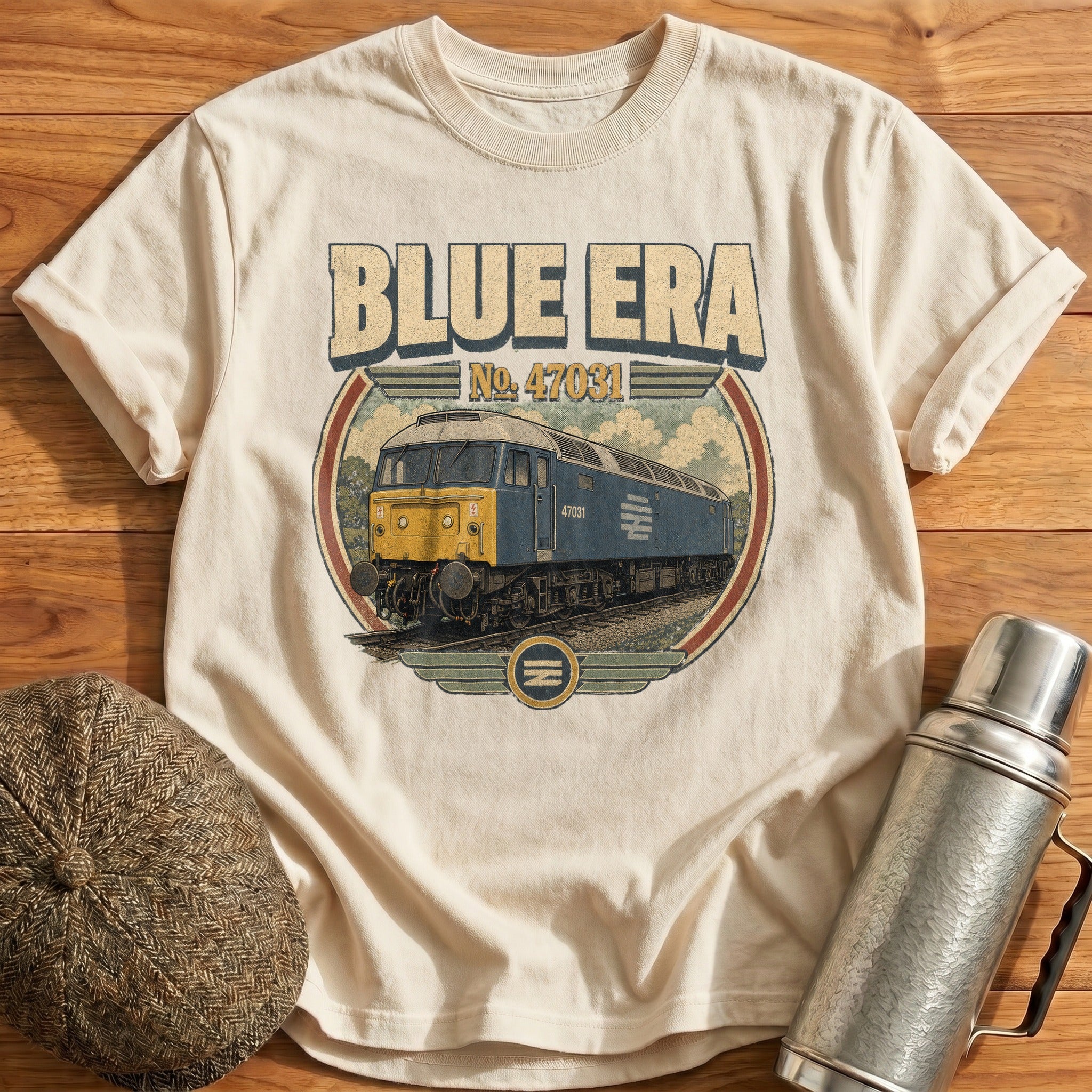 Blue Era Standard T-Shirt - Natural